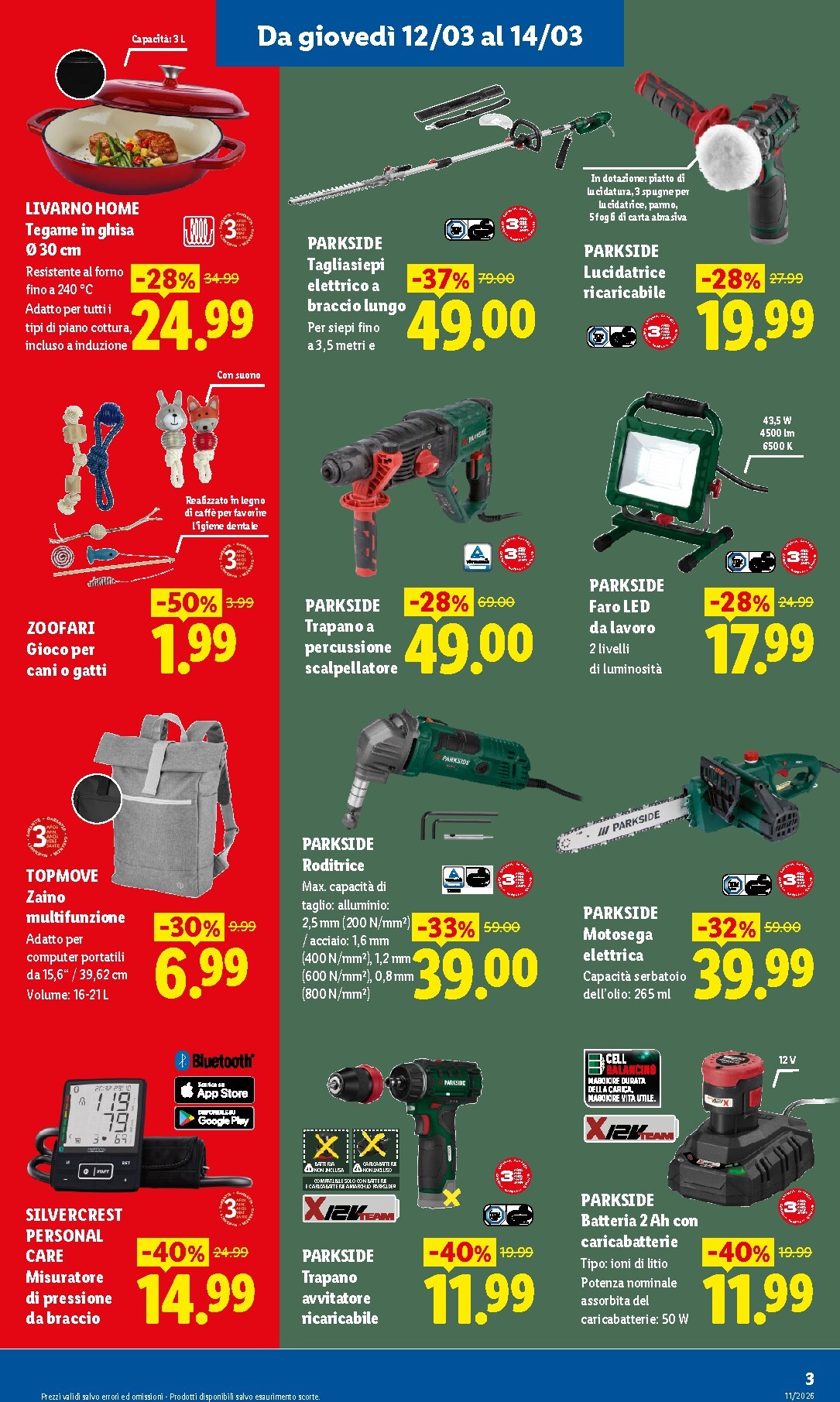 lidl - Volantino Lidl - Alessandria valido dal 12/03/2026 al 14/03/2026 - page: 3