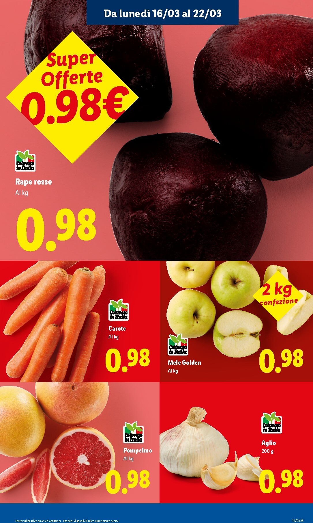 lidl - Volantino Lidl - Fresca e conveniente valido dal 16/03/2026 al 22/03/2026 - page: 3