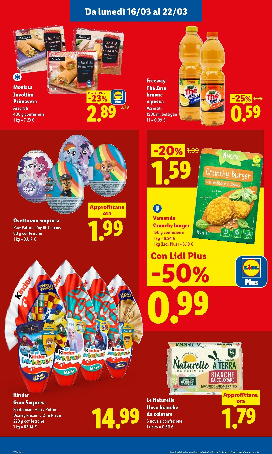 lidl - Volantino Lidl valido dal 16/03/2026 al 22/03/2026 - page: 21
