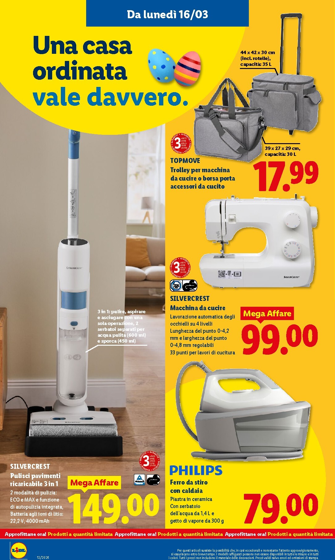 lidl - Volantino Lidl valido dal 16/03/2026 al 22/03/2026 - page: 26