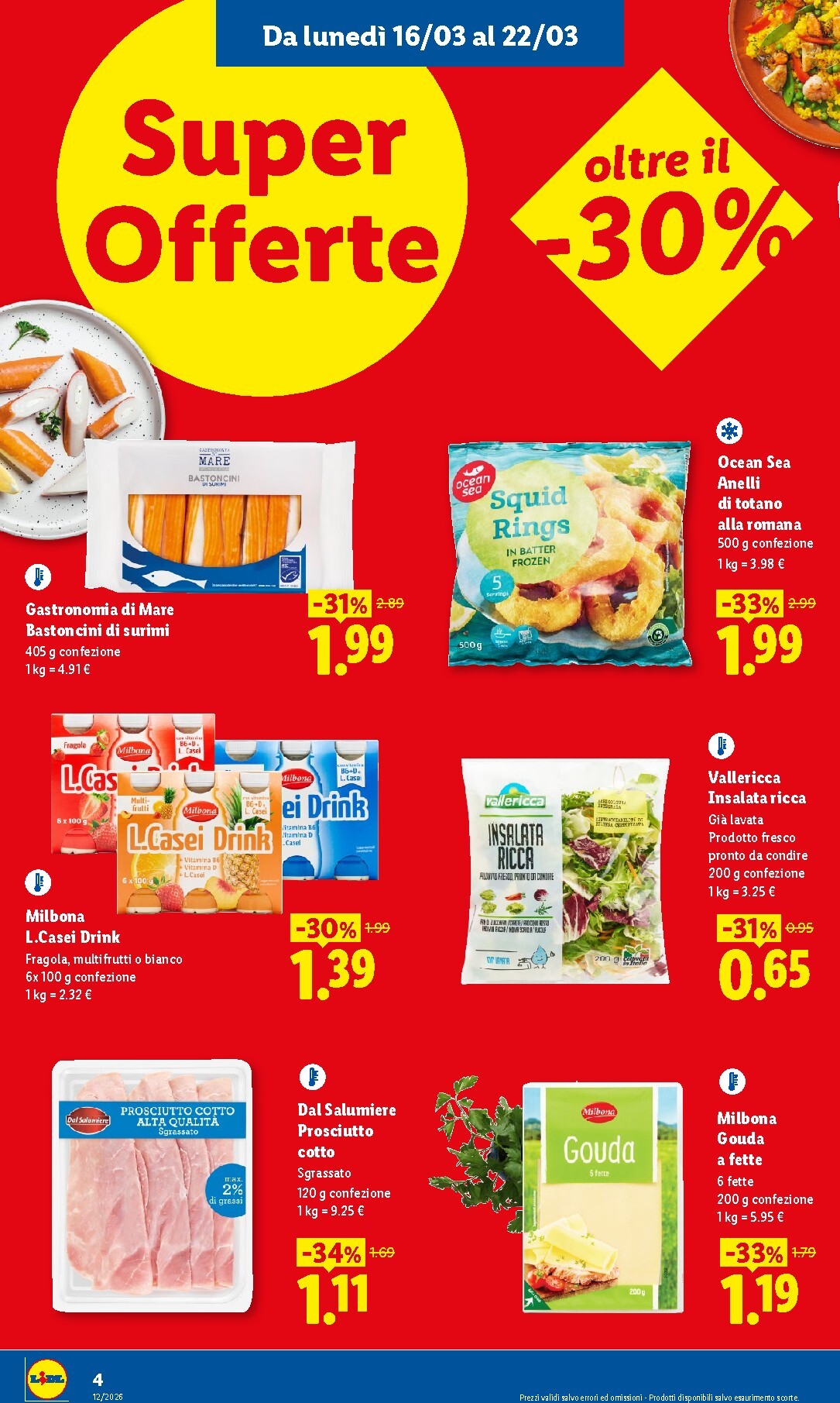 lidl - Volantino Lidl - Speciale Anniversario Atripalda valido dal 16/03/2026 al 22/03/2026 - page: 4