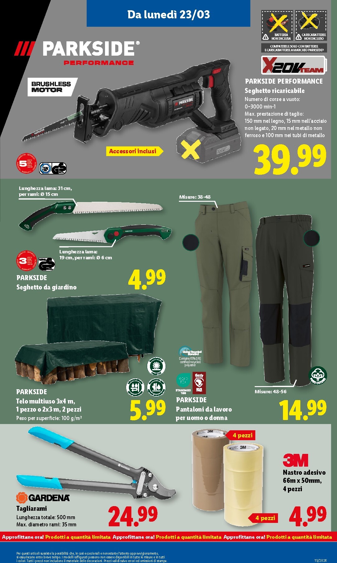 lidl - Volantino Lidl valido dal 23/03/2026 al 29/03/2026 - page: 31