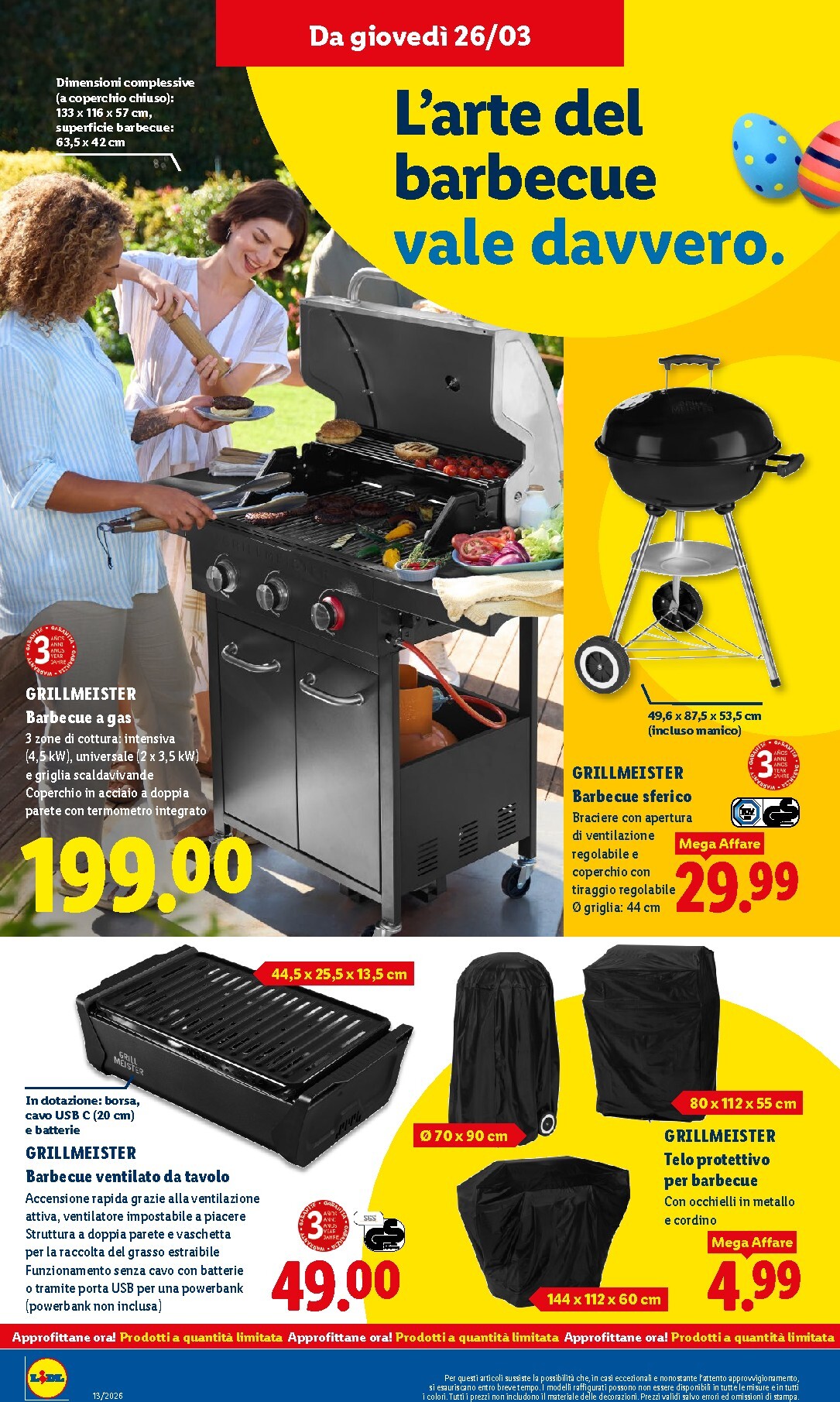 lidl - Volantino Lidl valido dal 23/03/2026 al 29/03/2026 - page: 44