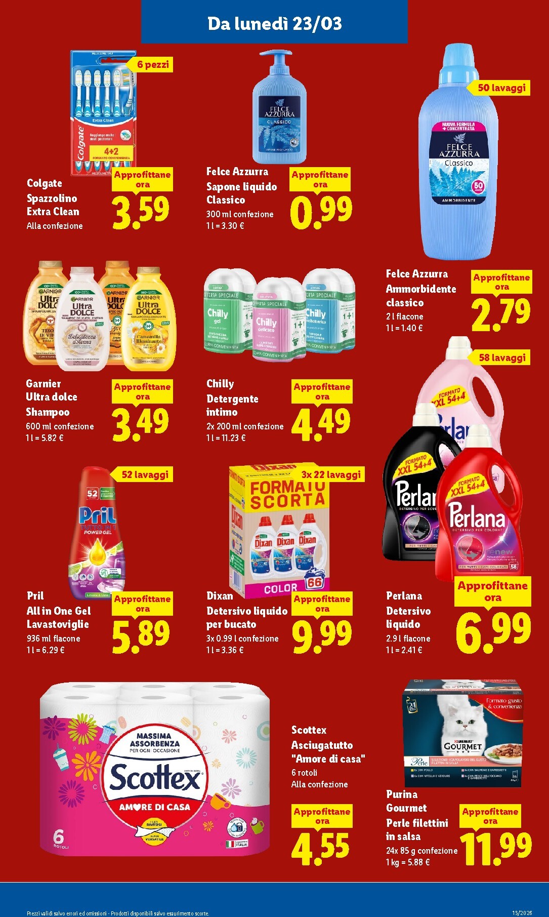 lidl - Volantino Lidl valido dal 23/03/2026 al 29/03/2026 - page: 3