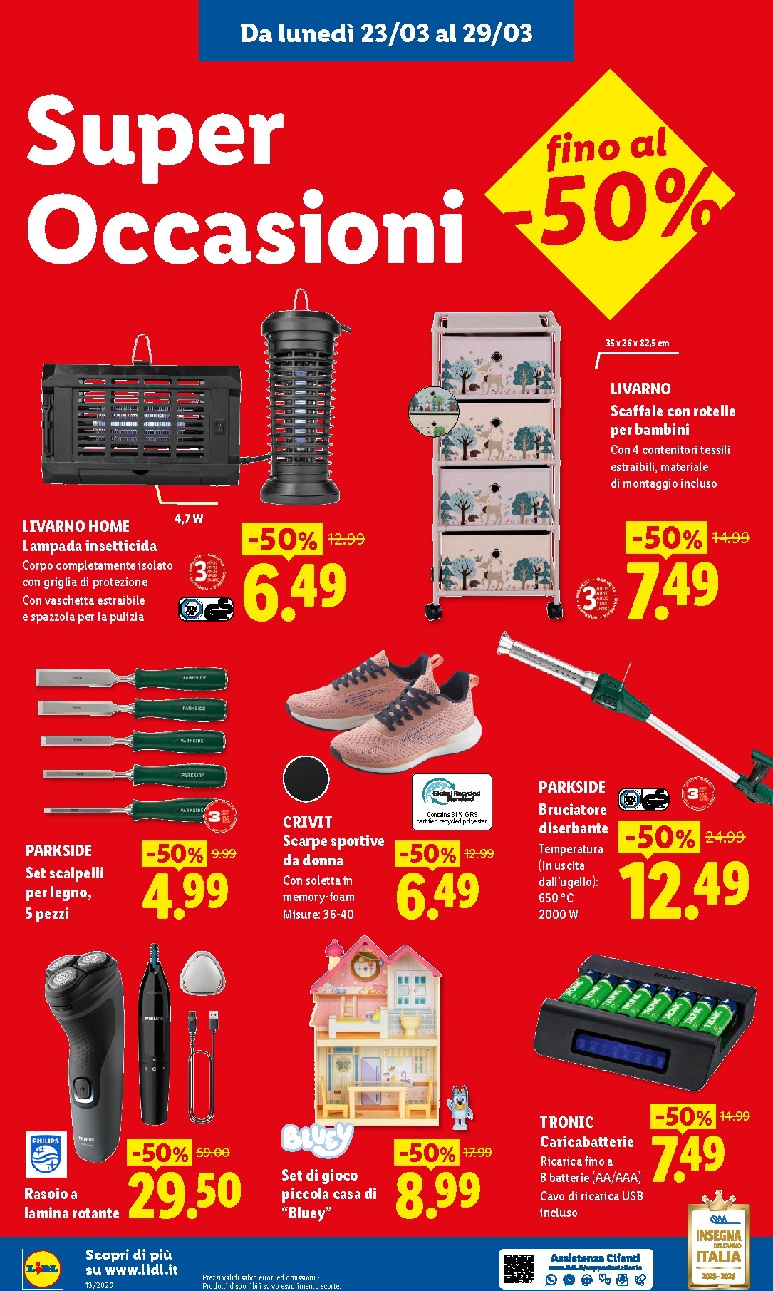 lidl - Volantino Lidl - Offerte Speciali Siracusa valido dal 23/03/2026 al 29/03/2026 - page: 4