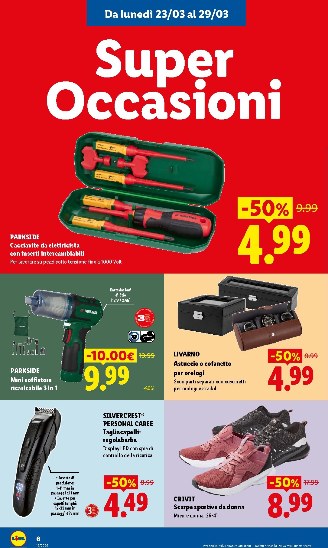 lidl - Volantino Lidl - Nuova apertura Taranto valido dal 23/03/2026 al 29/03/2026 - page: 6