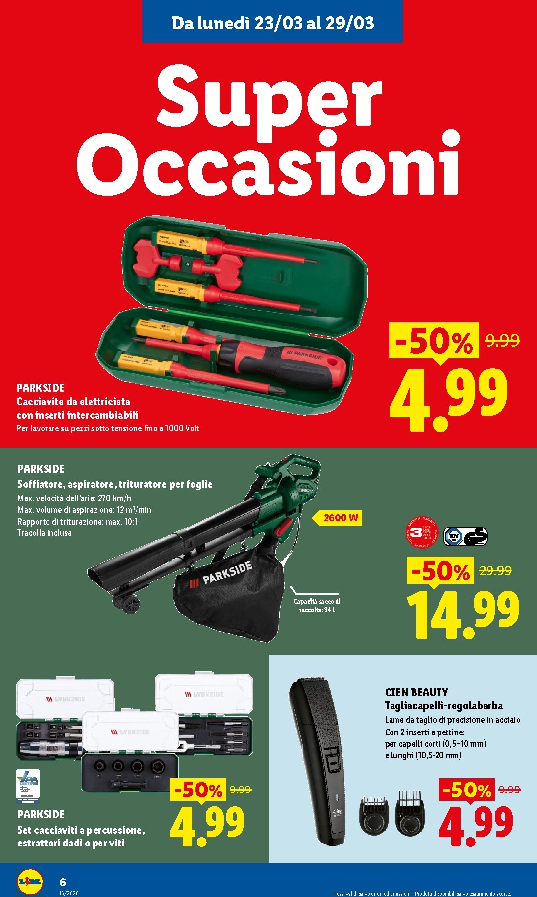 lidl - Volantino Lidl - Nuova apertura Palermo valido dal 23/03/2026 al 29/03/2026 - page: 6