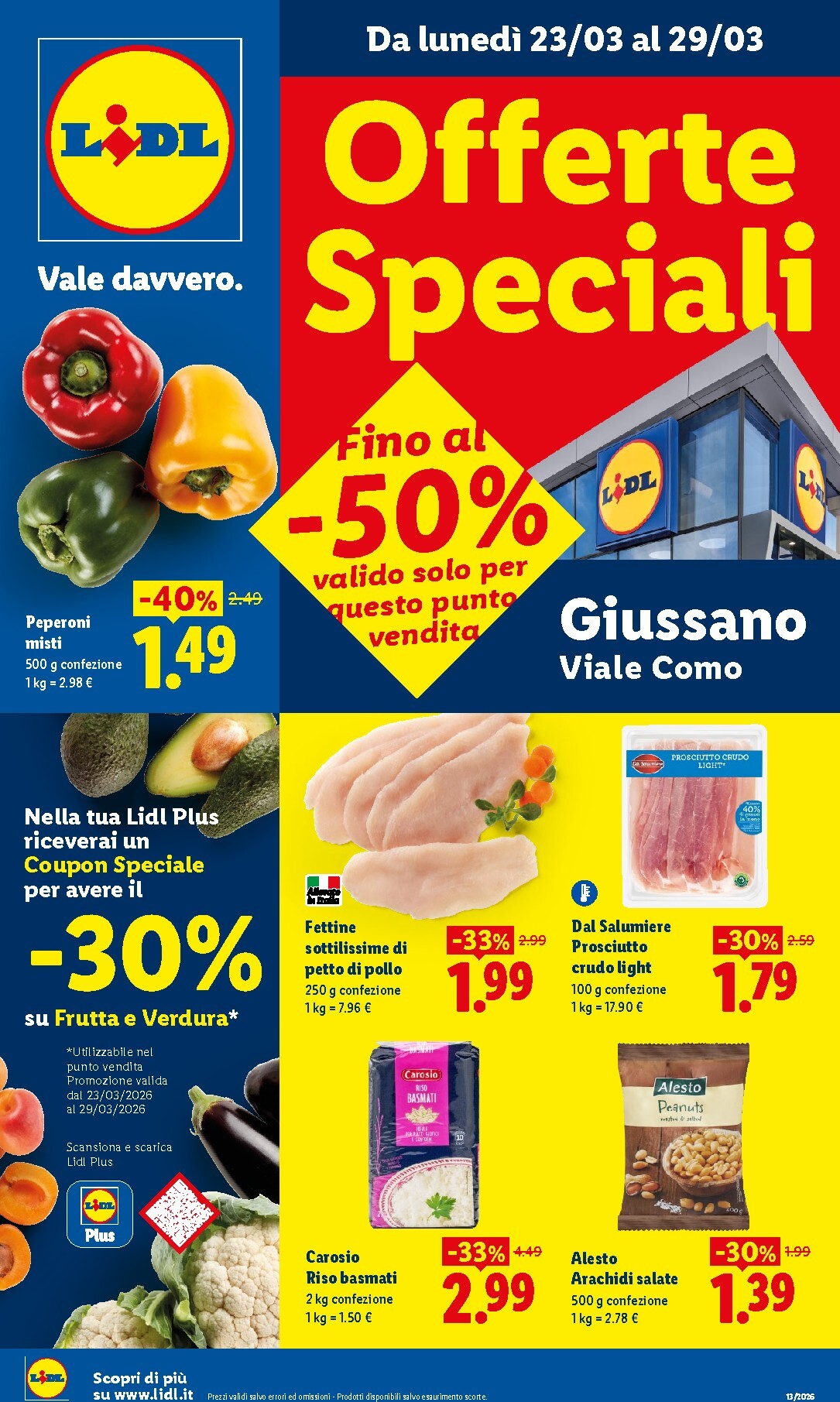 lidl - Volantino Lidl - Offerte Speciali Giussano valido dal 23/03/2026 al 29/03/2026