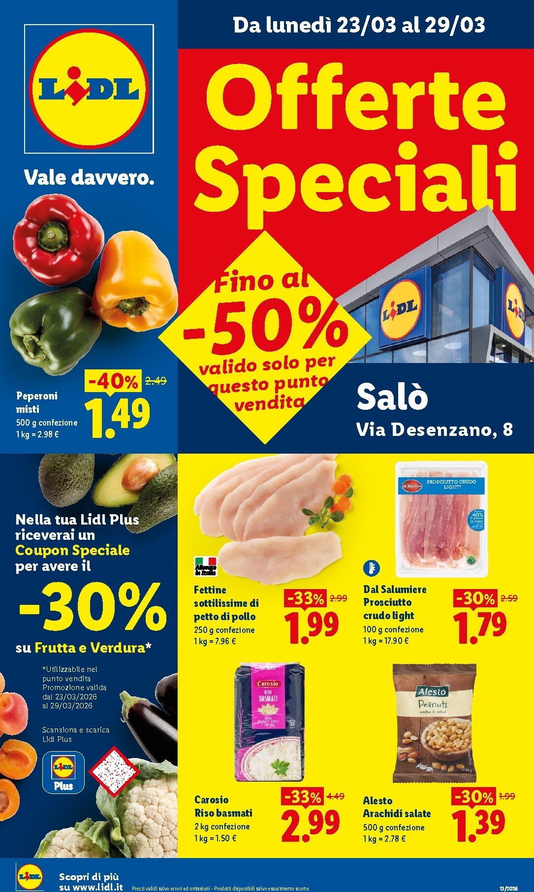 lidl - Volantino Lidl - Offerte Speciali Salò valido dal 23/03/2026 al 29/03/2026