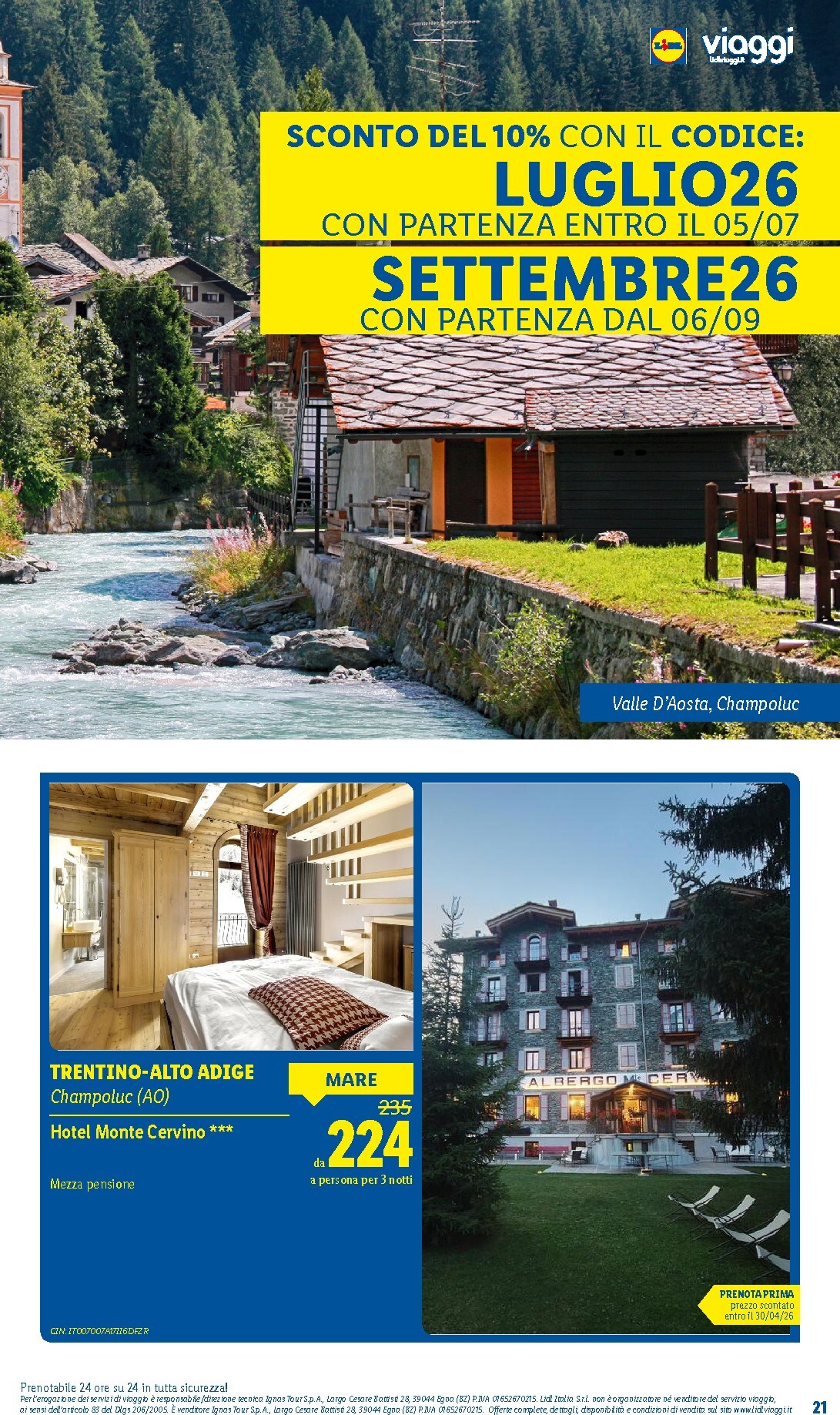 lidl - Volantino Lidl - Vacanze valido dal 23/03/2026 al 30/09/2026 - page: 21