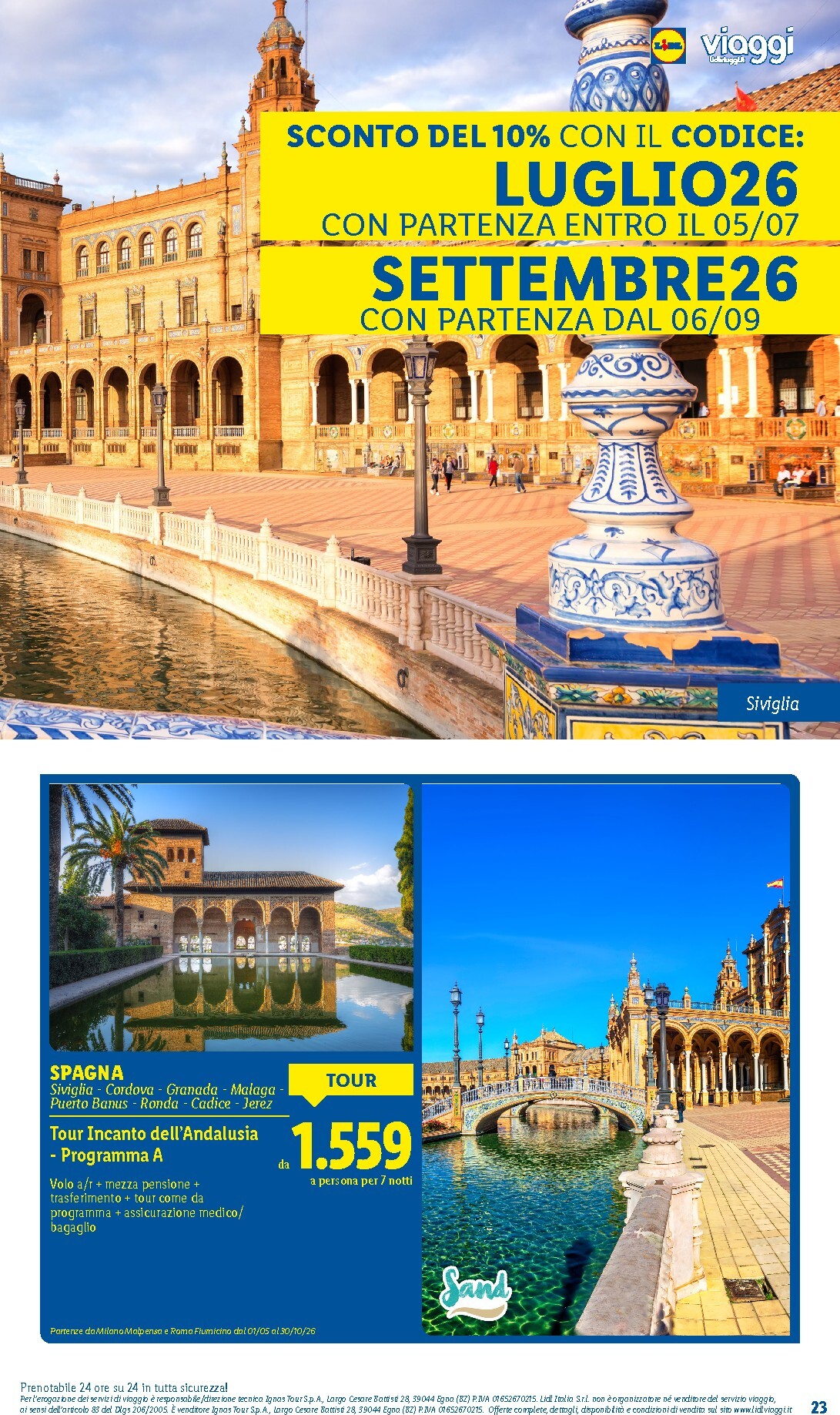 lidl - Volantino Lidl - Vacanze valido dal 23/03/2026 al 30/09/2026 - page: 23