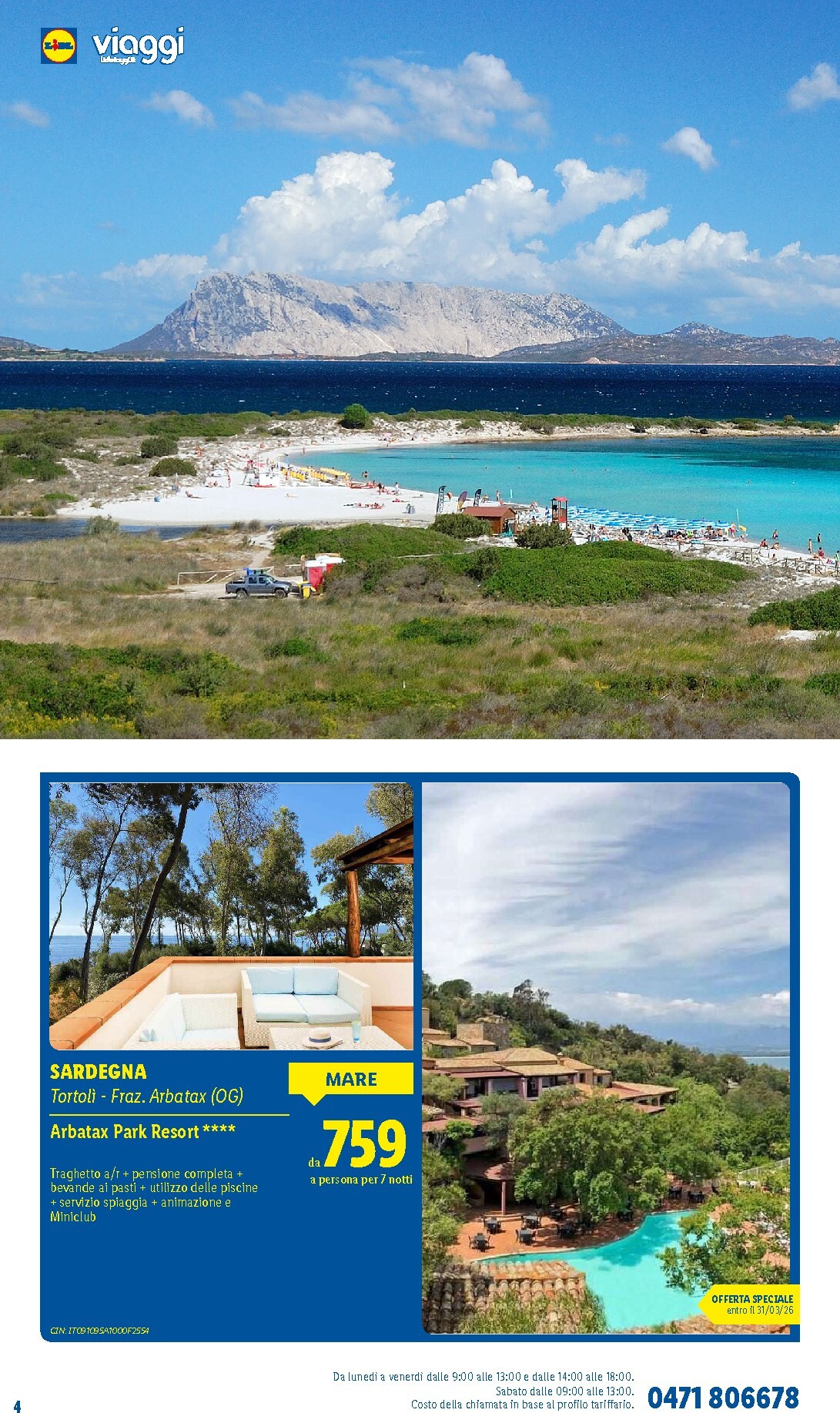 lidl - Volantino Lidl - Vacanze valido dal 23/03/2026 al 30/09/2026 - page: 4