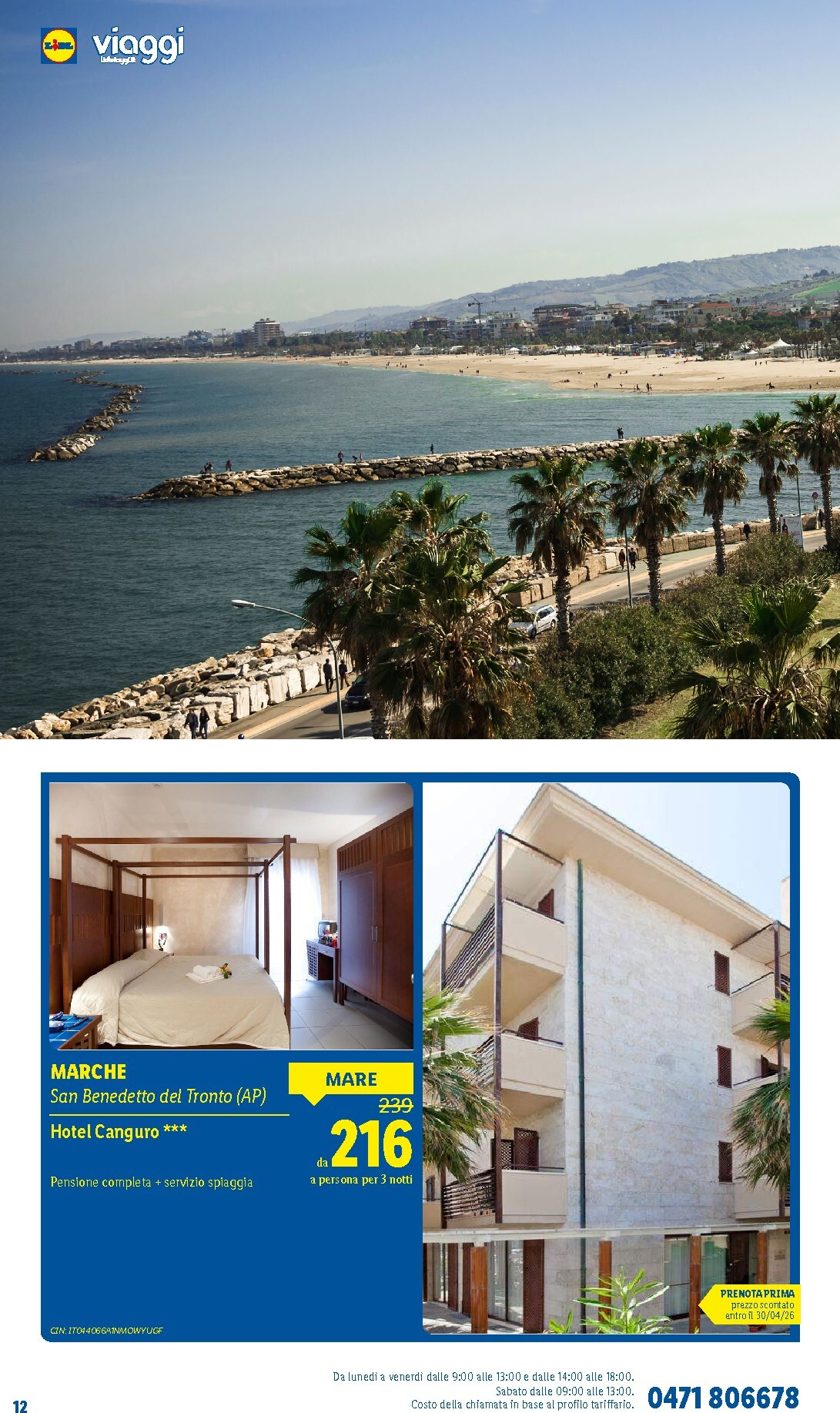 lidl - Volantino Lidl - Vacanze valido dal 23/03/2026 al 30/09/2026 - page: 12