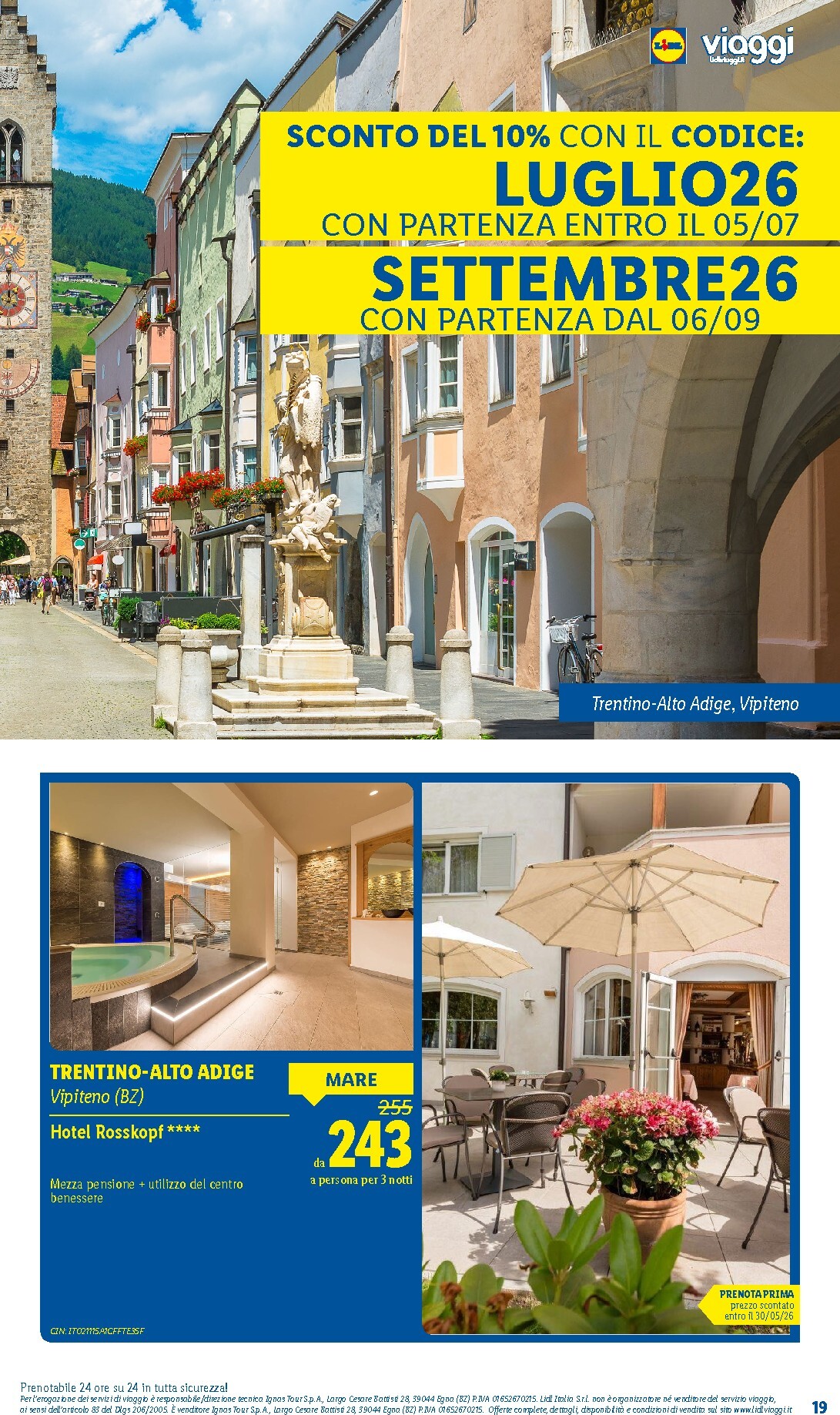 lidl - Volantino Lidl - Vacanze valido dal 23/03/2026 al 30/09/2026 - page: 19