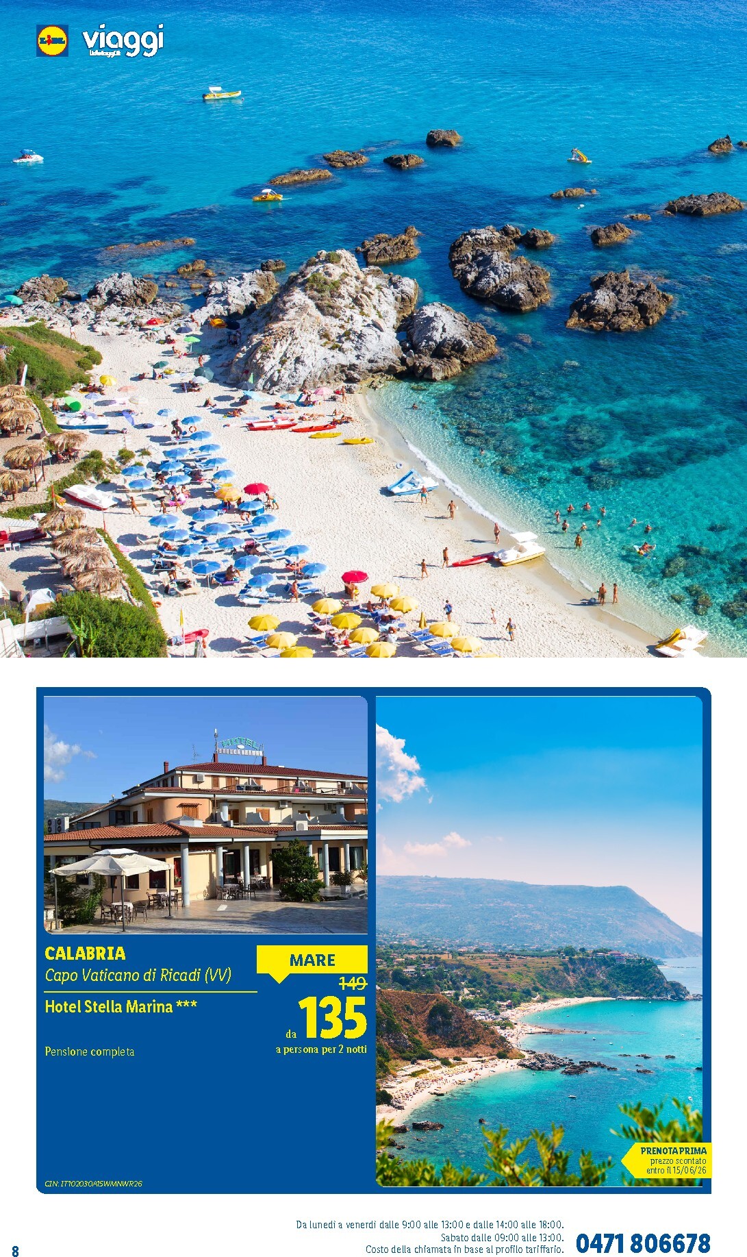 lidl - Volantino Lidl - Vacanze valido dal 23/03/2026 al 30/09/2026 - page: 8