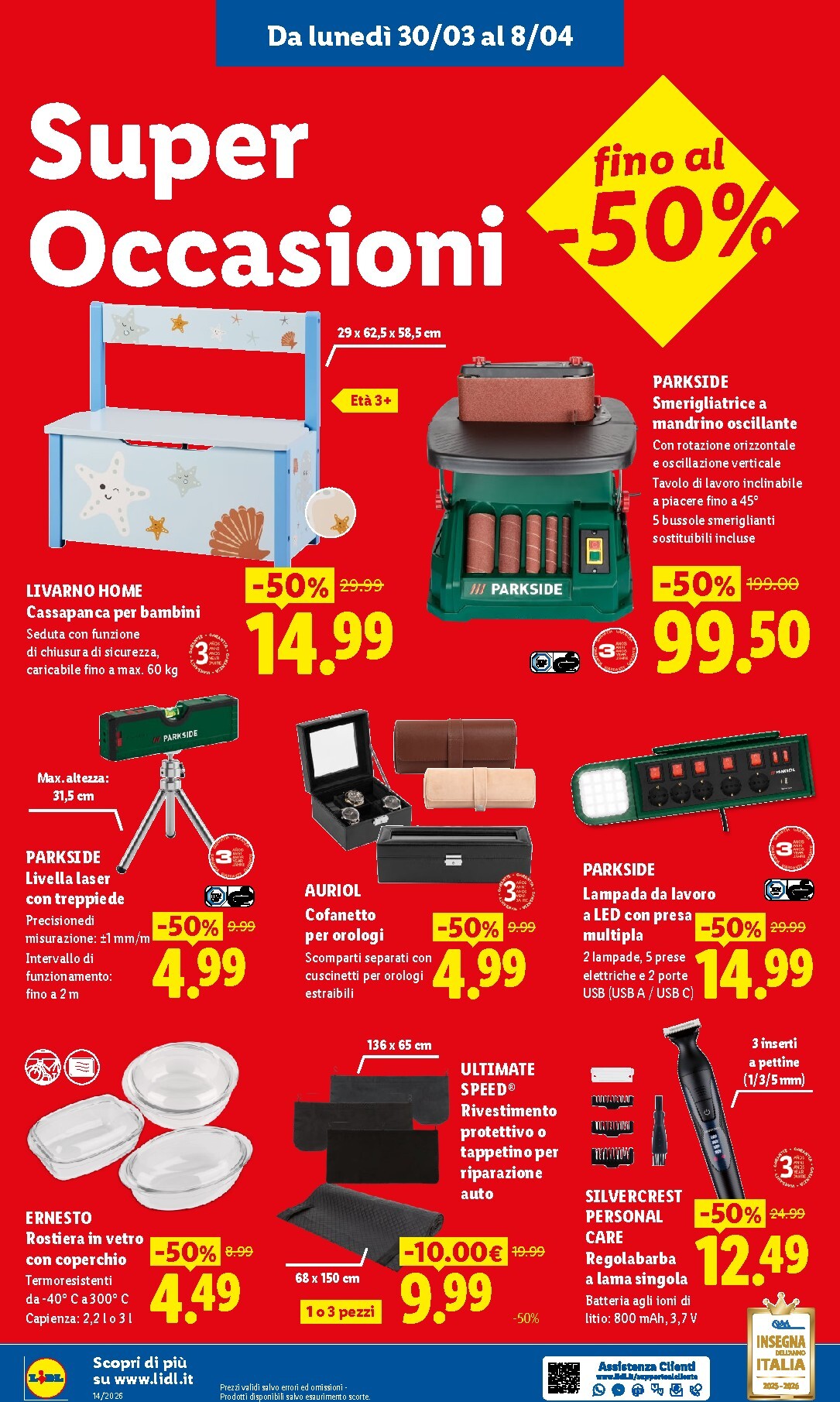 lidl - Volantino Lidl - Bergamo valido dal 30/03/2026 al 08/04/2026 - page: 4