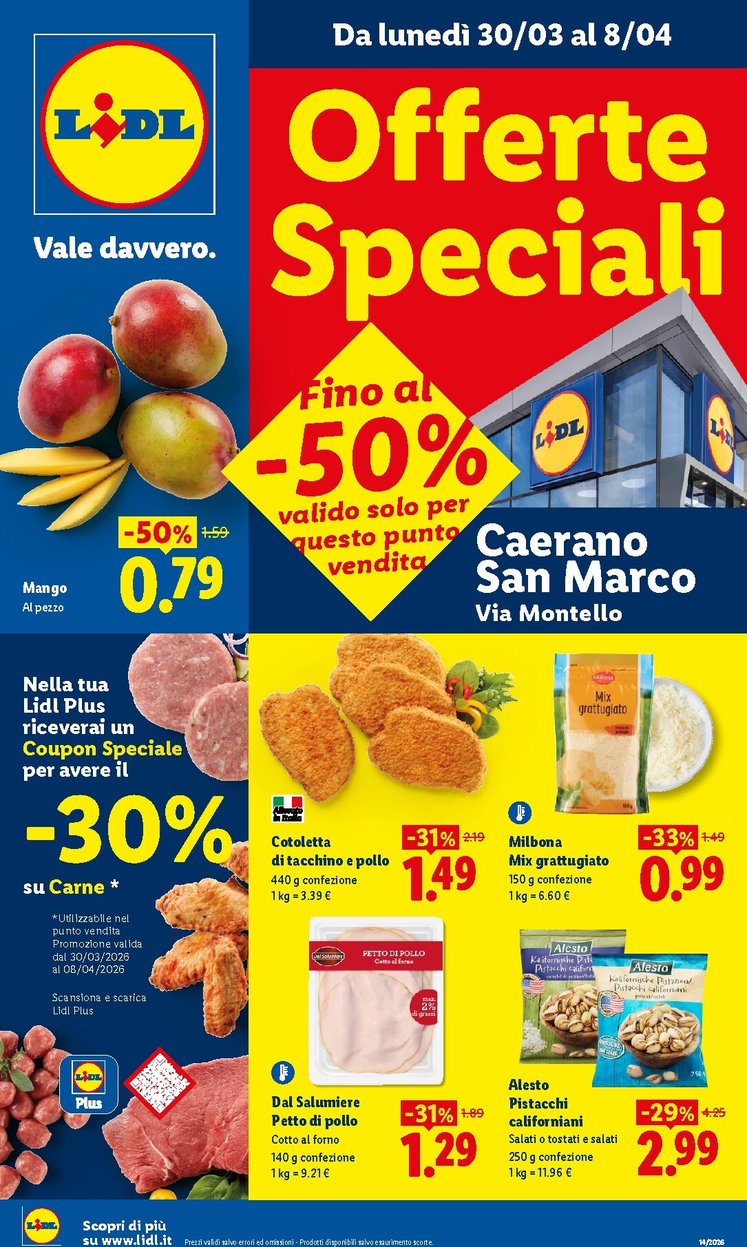 lidl - Volantino Lidl - Caerano valido dal 30/03/2026 al 08/04/2026
