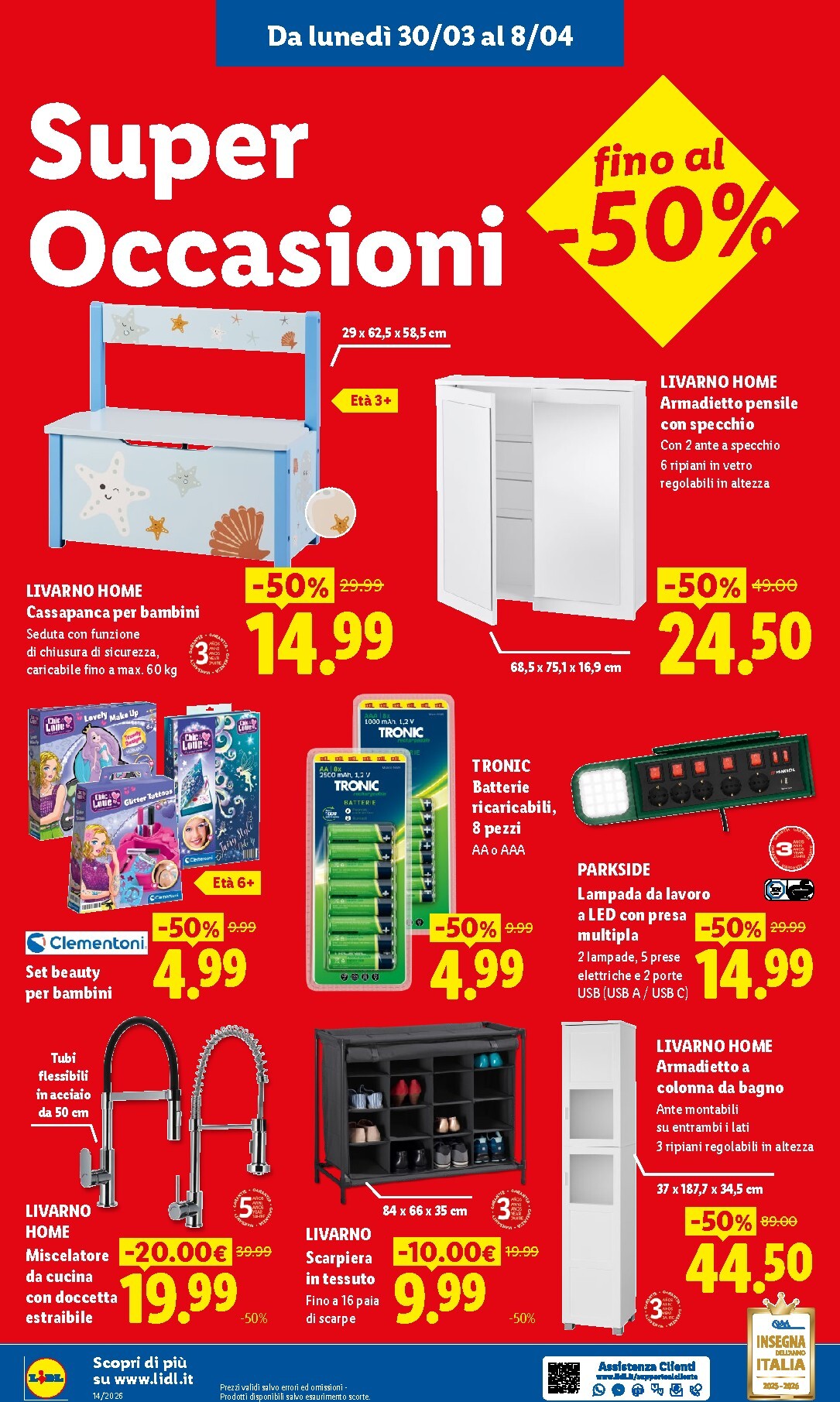 lidl - Volantino Lidl - Roma valido dal 30/03/2026 al 08/04/2026 - page: 4