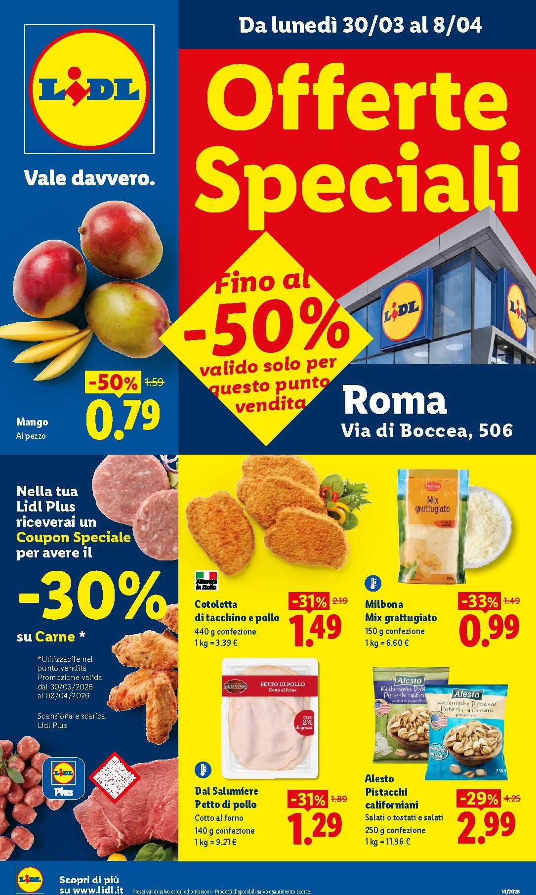 lidl - Volantino Lidl - Roma valido dal 30/03/2026 al 08/04/2026