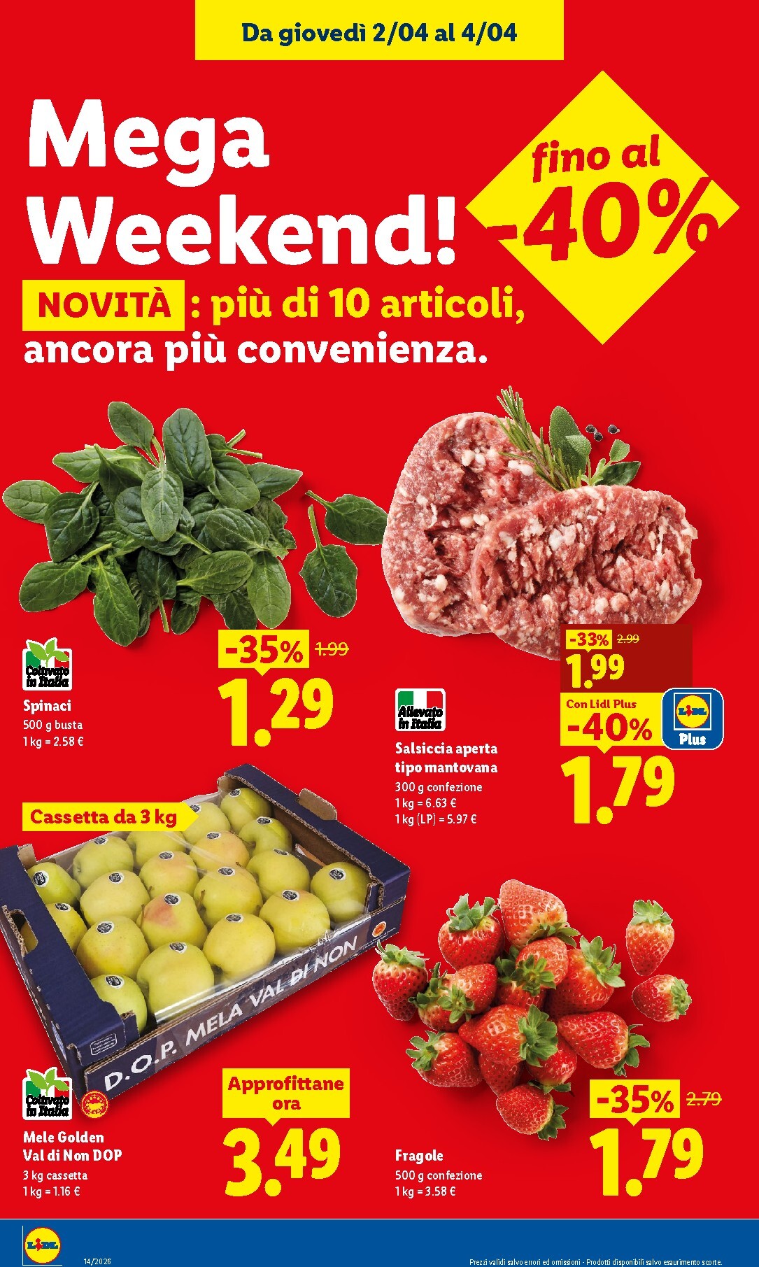 lidl - Volantino Lidl valido dal 30/03/2026 al 08/04/2026 - page: 52