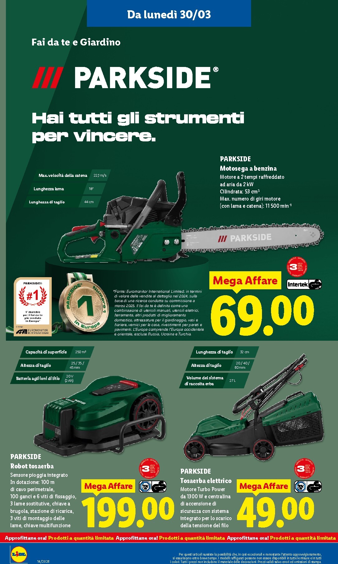 lidl - Volantino Lidl valido dal 30/03/2026 al 08/04/2026 - page: 30