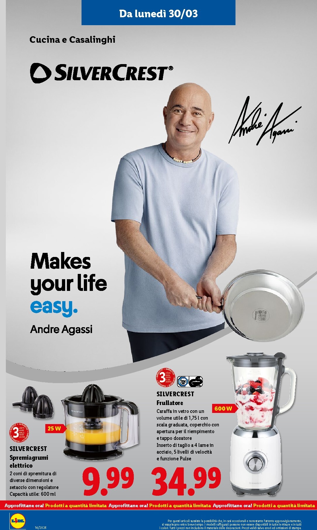 lidl - Volantino Lidl valido dal 30/03/2026 al 08/04/2026 - page: 34