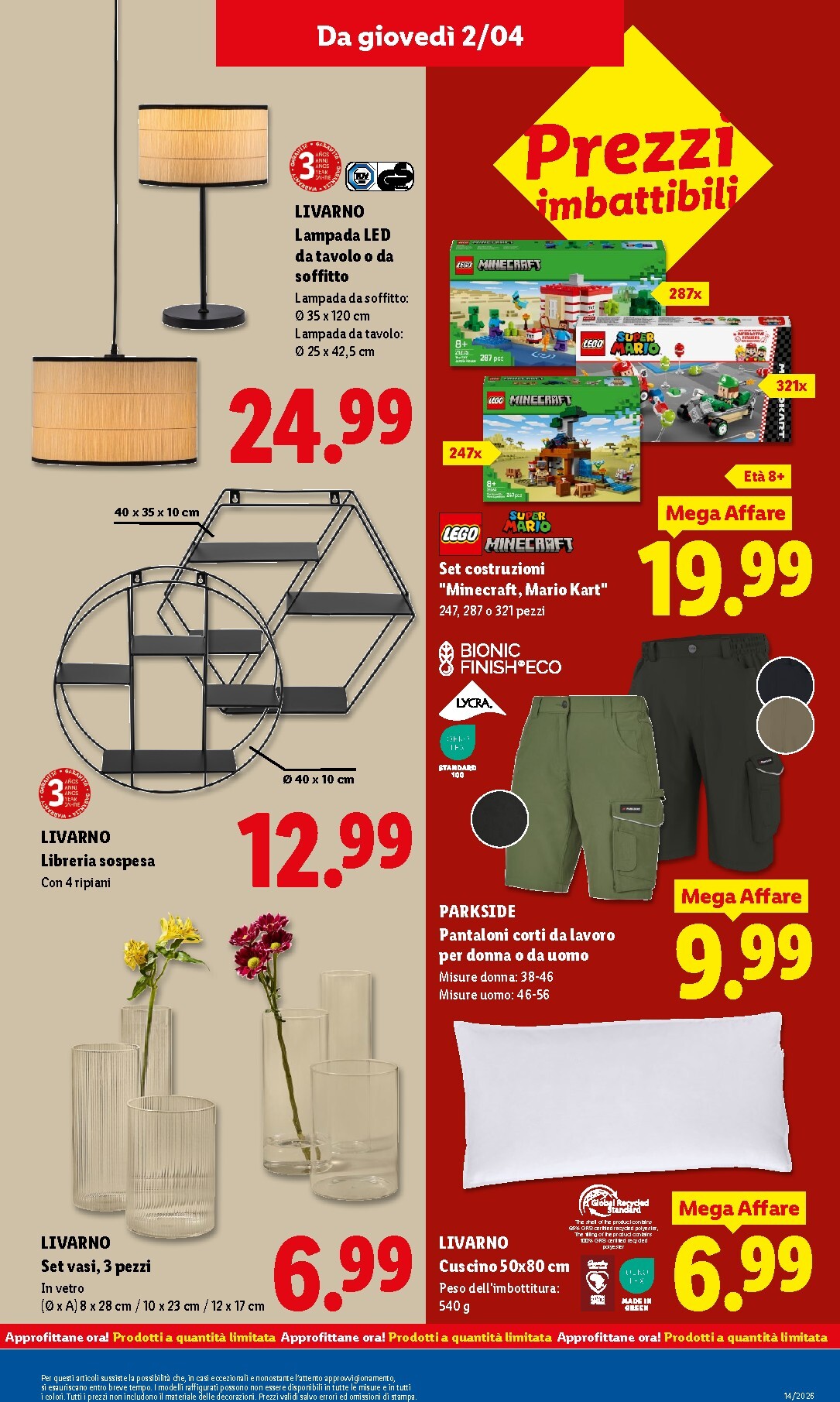 lidl - Volantino Lidl valido dal 30/03/2026 al 08/04/2026 - page: 49