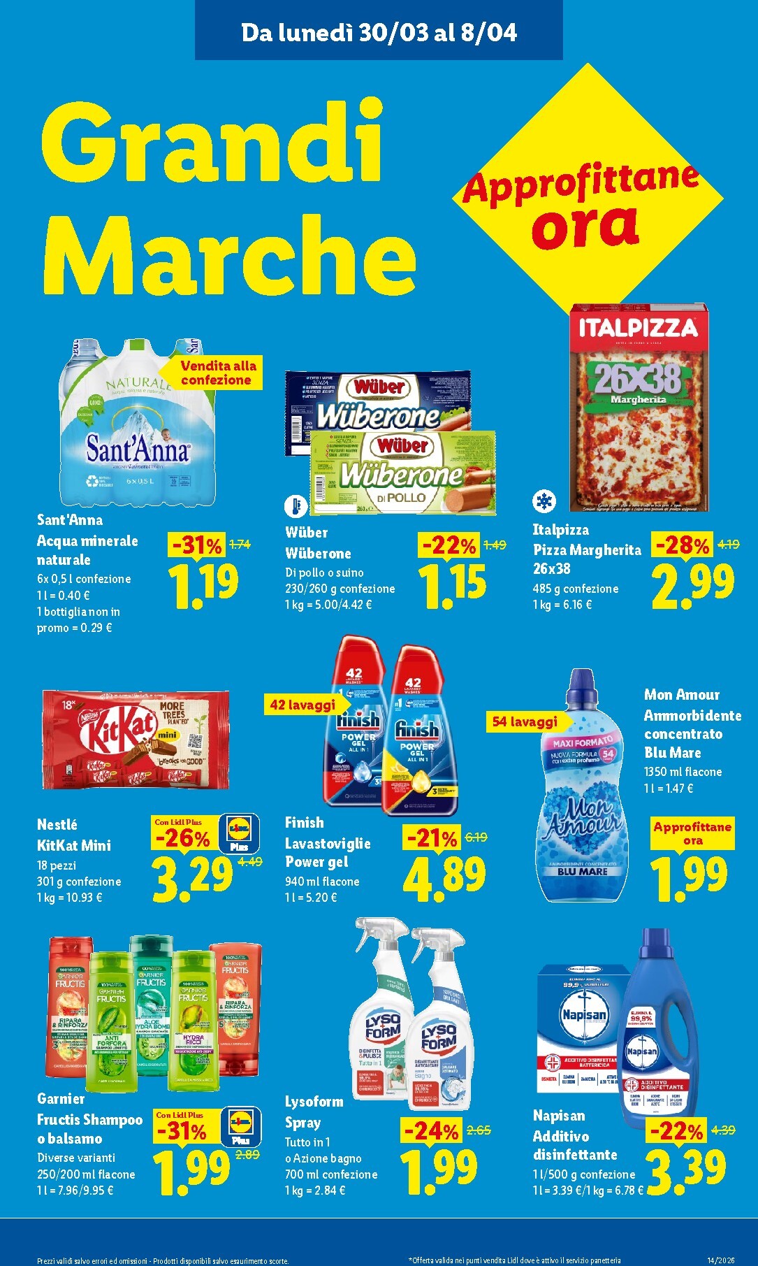 lidl - Volantino Lidl valido dal 30/03/2026 al 08/04/2026 - page: 13