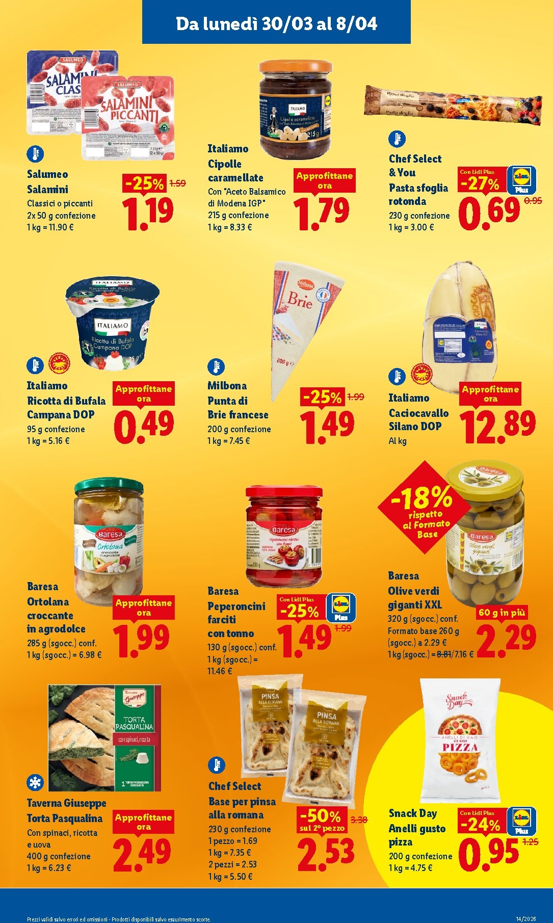 lidl - Volantino Lidl valido dal 30/03/2026 al 08/04/2026 - page: 7