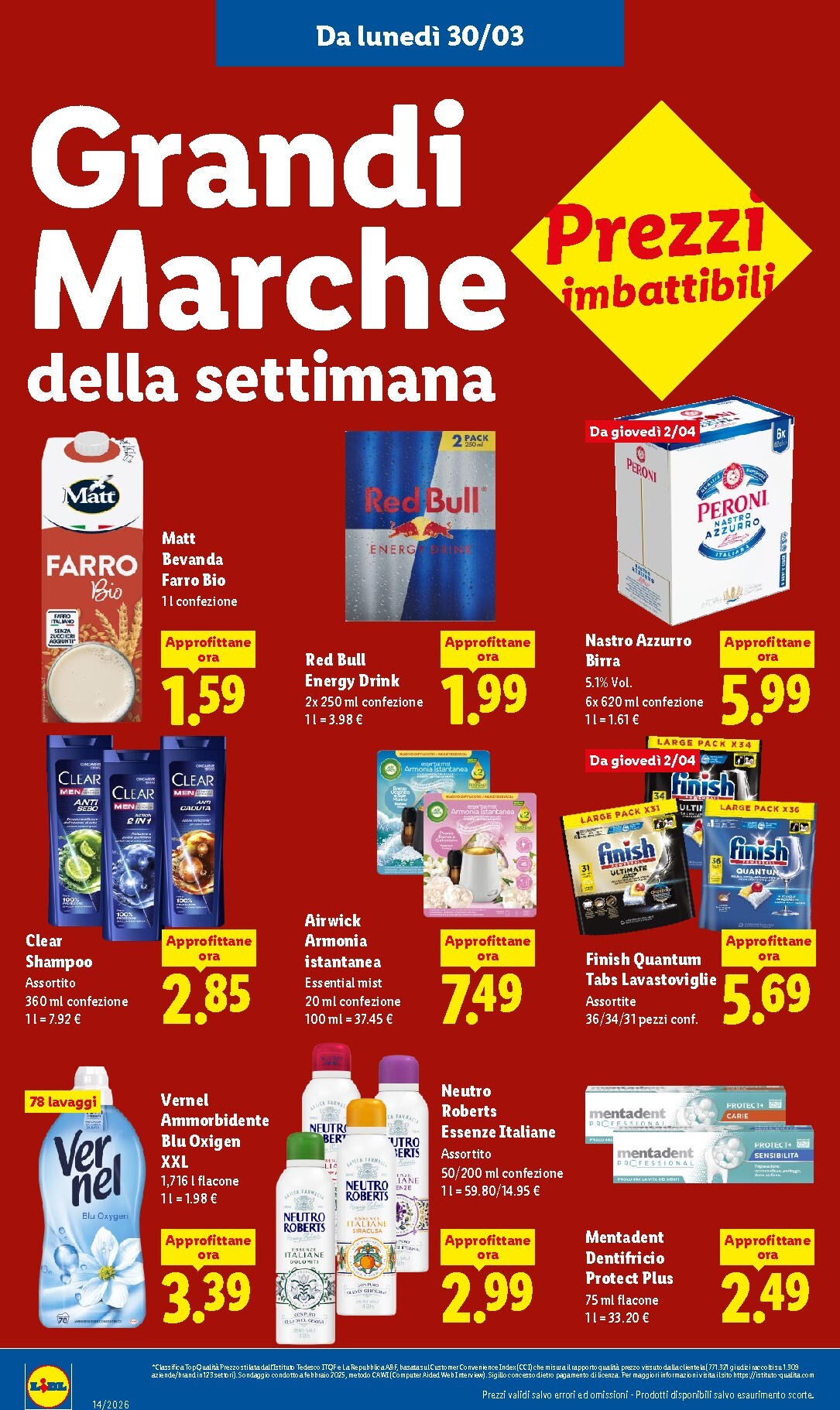lidl - Volantino Lidl valido dal 30/03/2026 al 08/04/2026 - page: 28