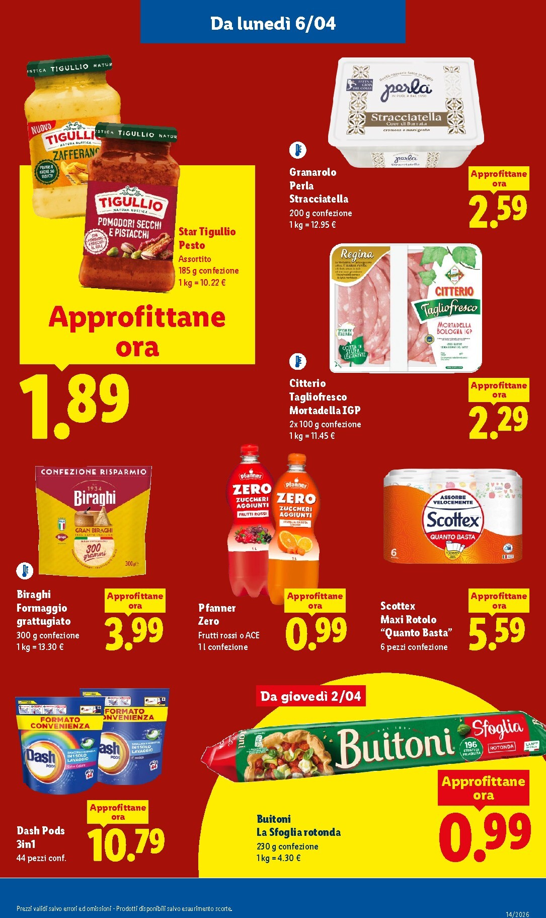 lidl - Volantino Lidl valido dal 30/03/2026 al 08/04/2026 - page: 29