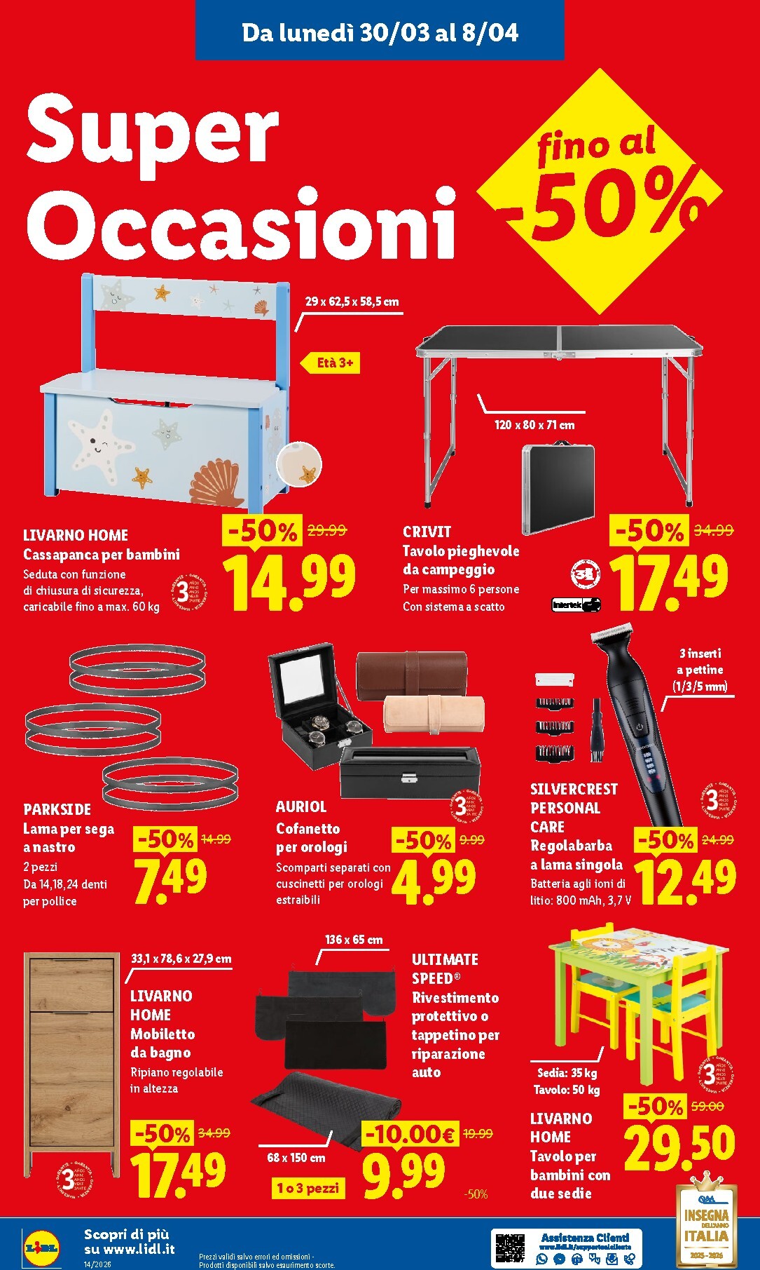 lidl - Volantino Lidl - Benevento valido dal 30/03/2026 al 08/04/2026 - page: 4