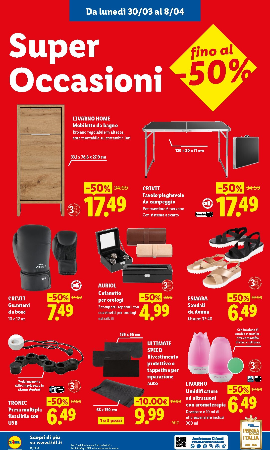 lidl - Volantino Lidl - Giussano valido dal 30/03/2026 al 08/04/2026 - page: 4