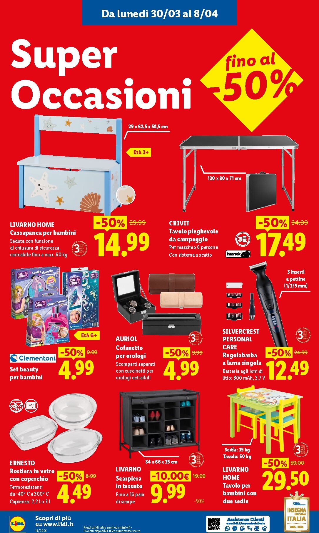 lidl - Volantino Lidl - Siracusa valido dal 30/03/2026 al 08/04/2026 - page: 4