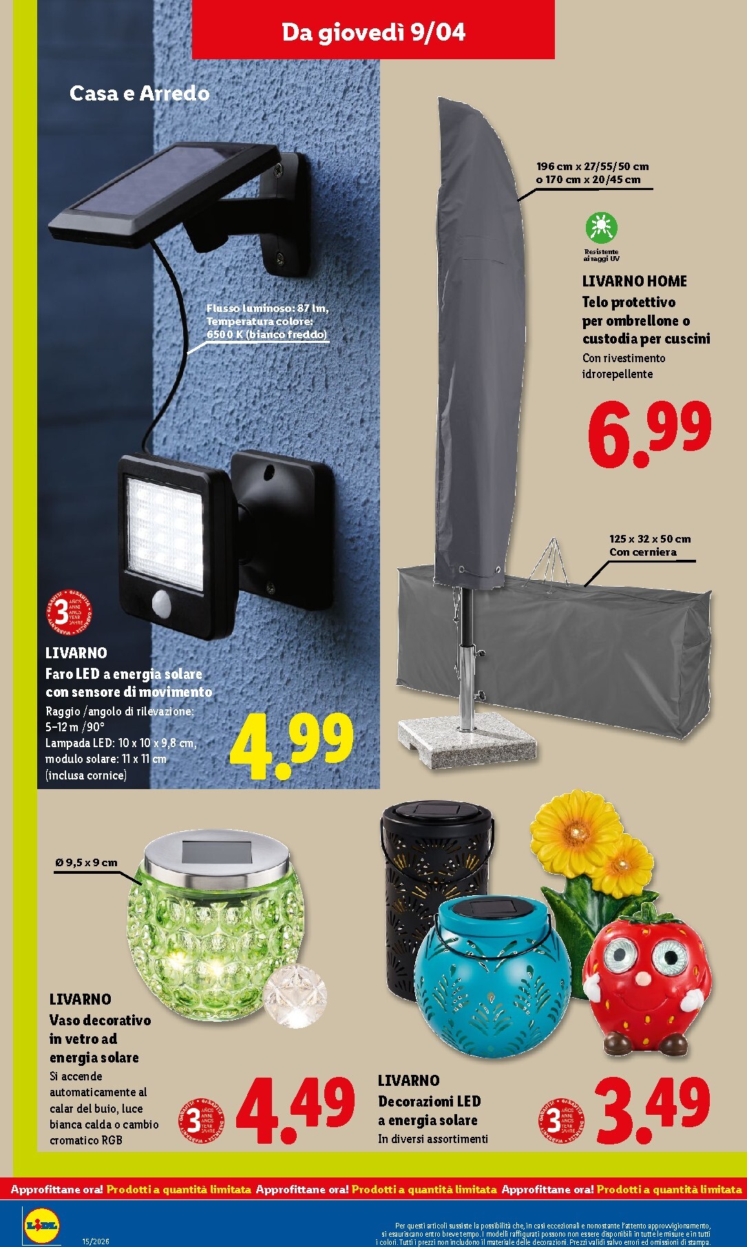 lidl - Volantino Lidl valido dal 09/04/2026 al 15/04/2026 - page: 29