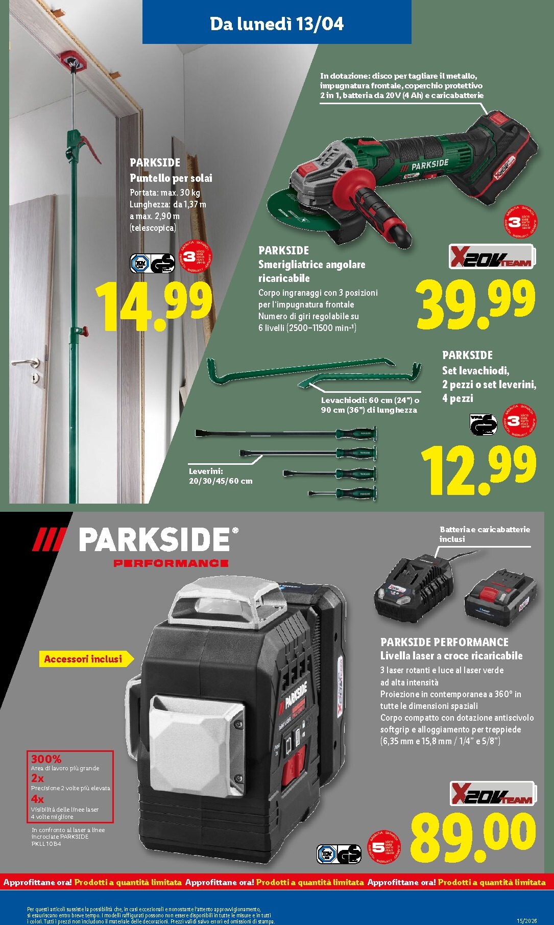 lidl - Volantino Lidl valido dal 09/04/2026 al 15/04/2026 - page: 34