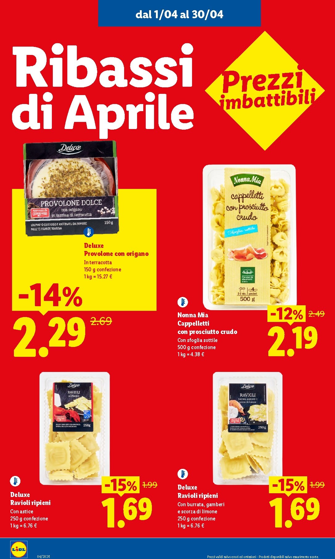 lidl - Volantino attuale di Lidl - Ribassati del mese valido dal mercoledì 01/04/2026 al giovedì 30/04/2026 - page: 2
