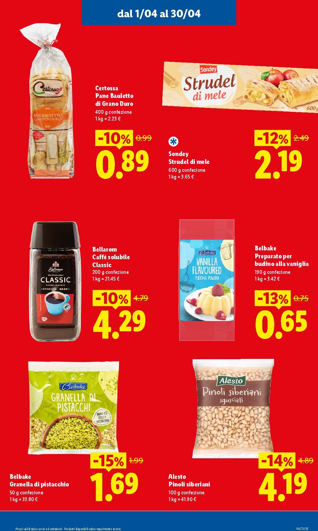 lidl - Volantino attuale di Lidl - Ribassati del mese valido dal mercoledì 01/04/2026 al giovedì 30/04/2026 - page: 7