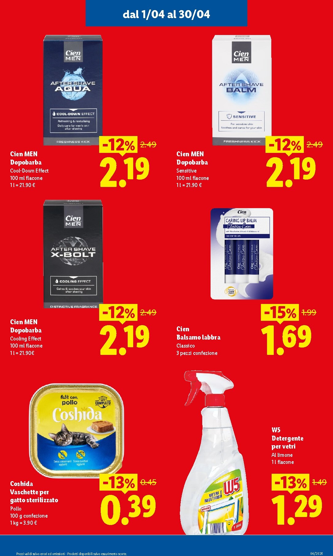 lidl - Volantino attuale di Lidl - Ribassati del mese valido dal mercoledì 01/04/2026 al giovedì 30/04/2026 - page: 13