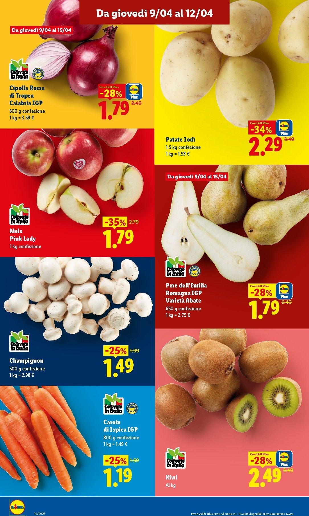 lidl - Volantino attuale di Lidl - Fresca e conveniente valido dal giovedì 09/04/2026 al mercoledì 15/04/2026 - page: 2