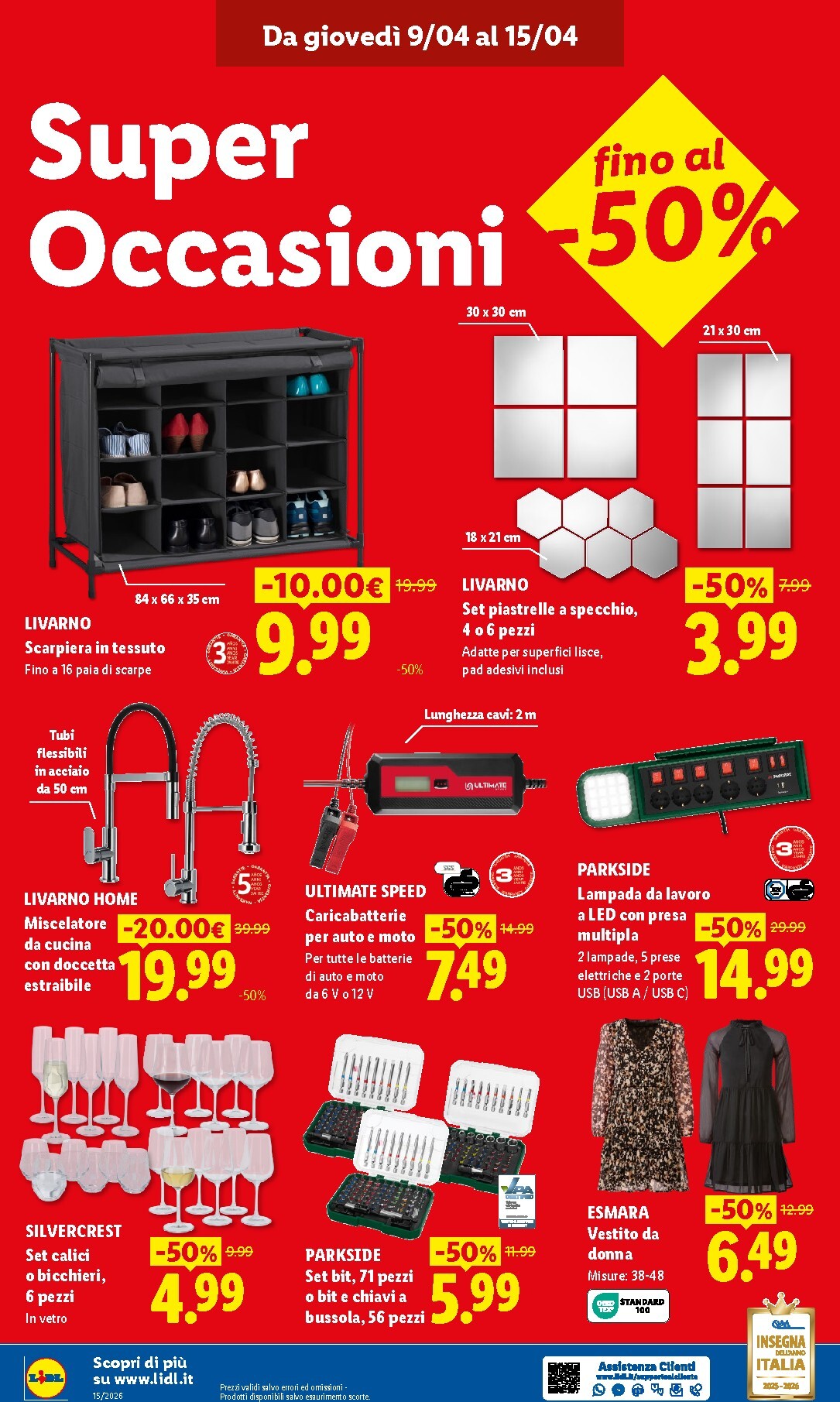 lidl - Volantino attuale di Lidl - Giussano valido dal giovedì 09/04/2026 al mercoledì 15/04/2026 - page: 4