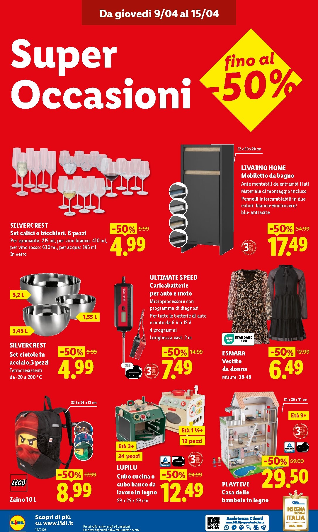 lidl - Volantino attuale di Lidl - Roma valido dal giovedì 09/04/2026 al mercoledì 15/04/2026 - page: 4
