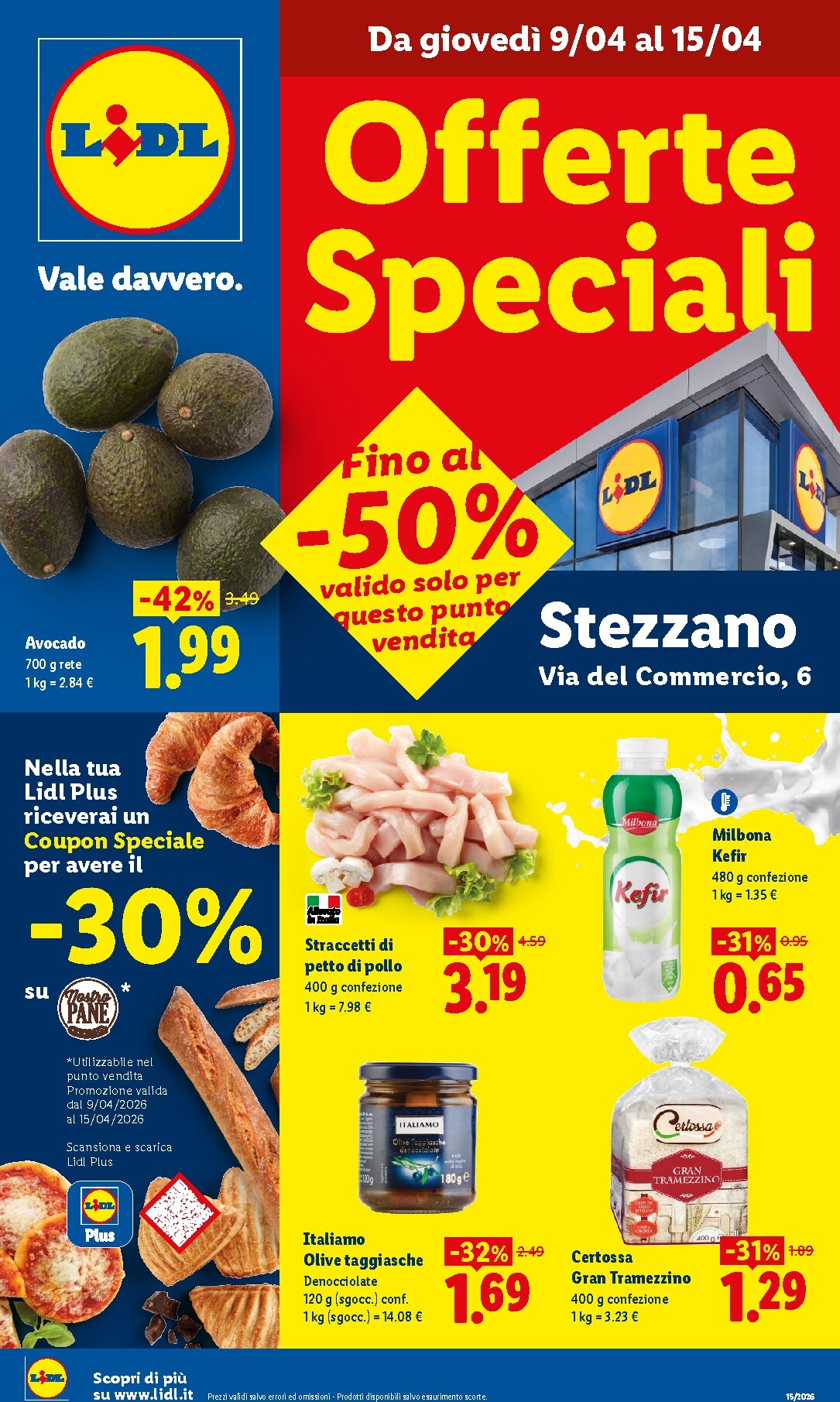 lidl - Volantino attuale di Lidl - Stezzano valido dal giovedì 09/04/2026 al mercoledì 15/04/2026