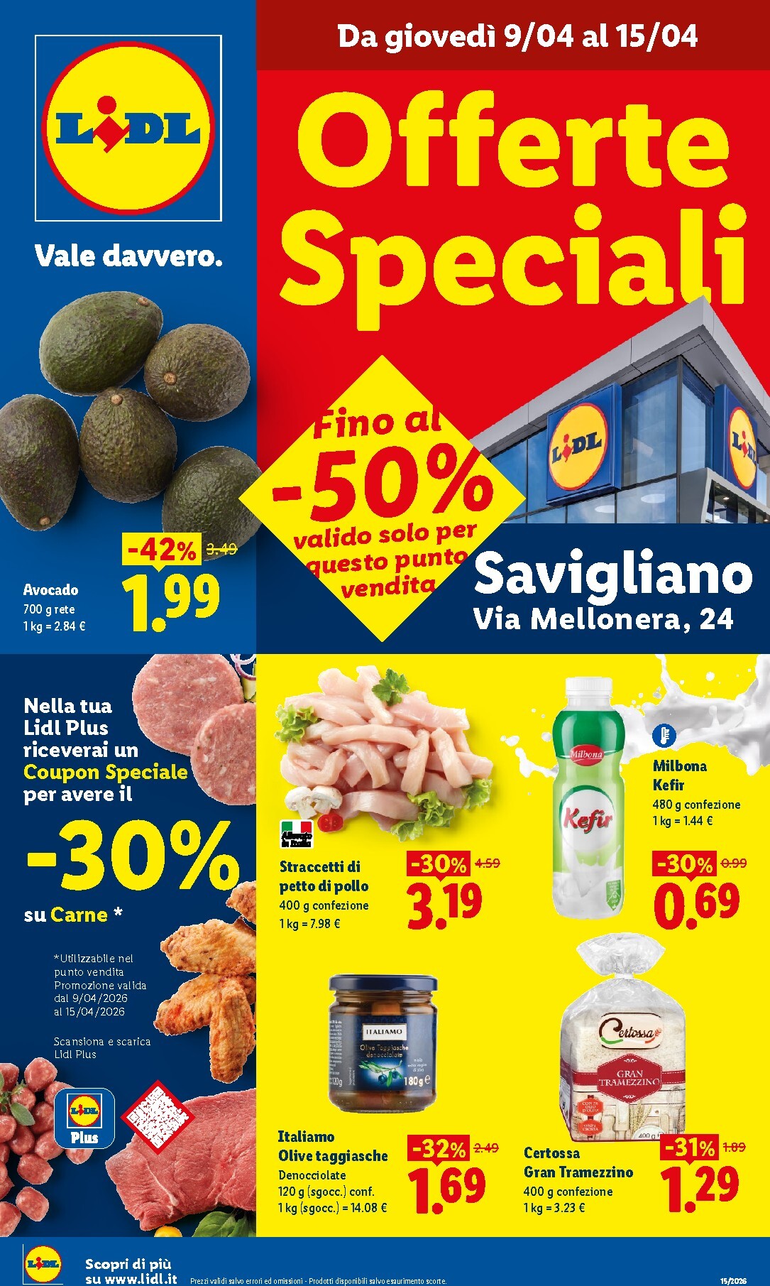 lidl - Volantino attuale di Lidl - Savigliano valido dal giovedì 09/04/2026 al mercoledì 15/04/2026