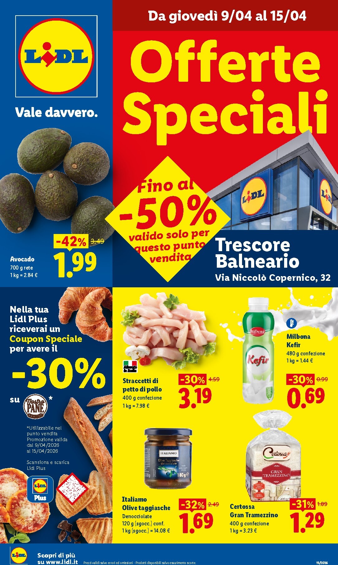 lidl - Volantino attuale di Lidl - Trescore Balneario valido dal giovedì 09/04/2026 al mercoledì 15/04/2026