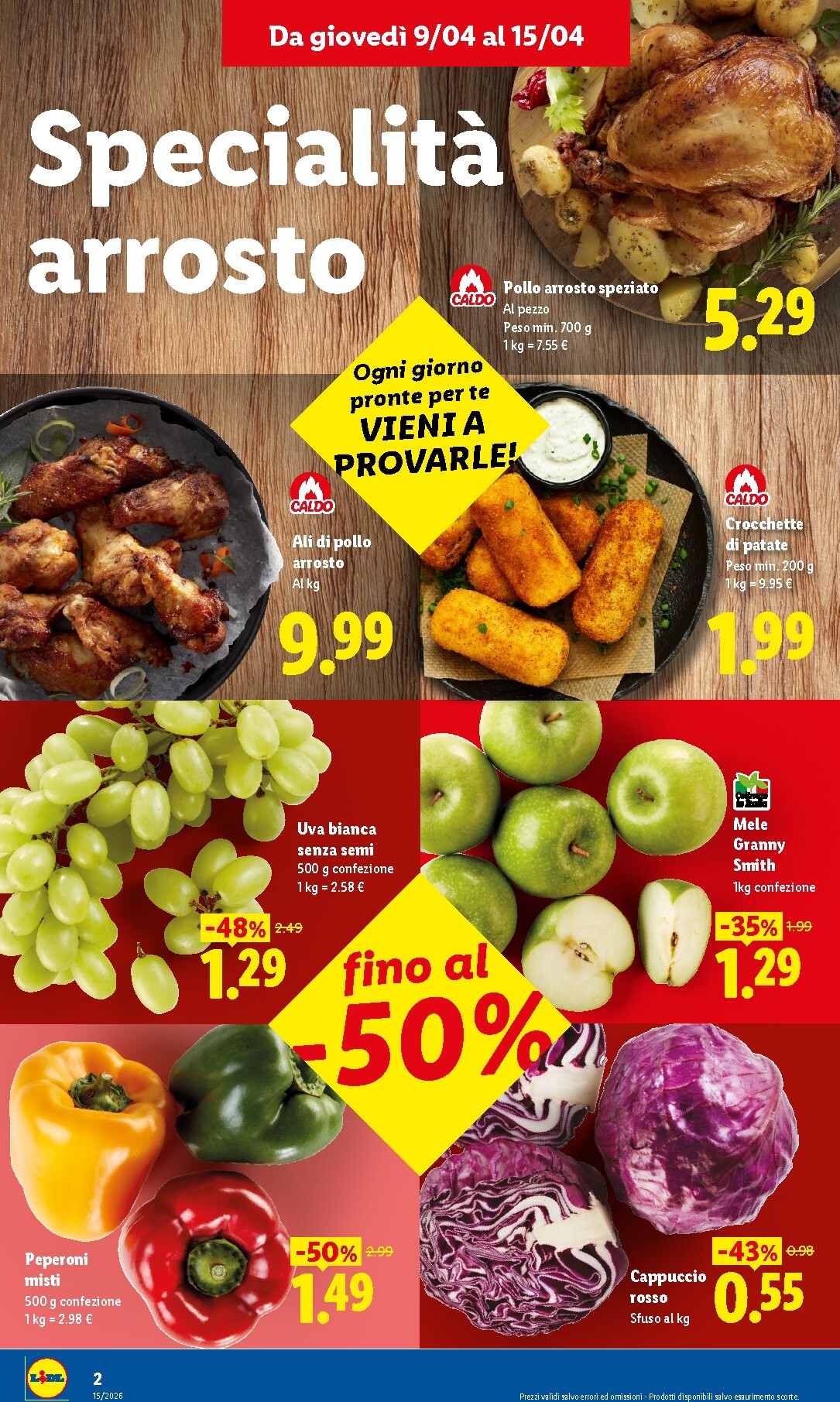 lidl - Volantino attuale di Lidl - Palermo valido dal giovedì 09/04/2026 al mercoledì 15/04/2026 - page: 2
