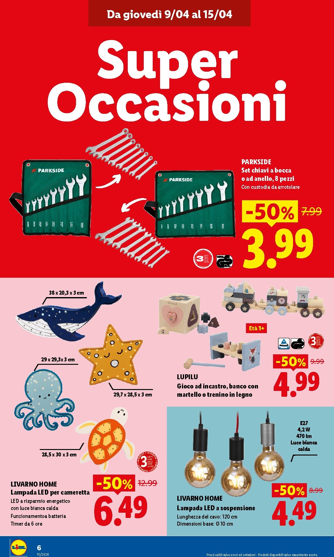 lidl - Volantino attuale di Lidl - Palermo valido dal giovedì 09/04/2026 al mercoledì 15/04/2026 - page: 6
