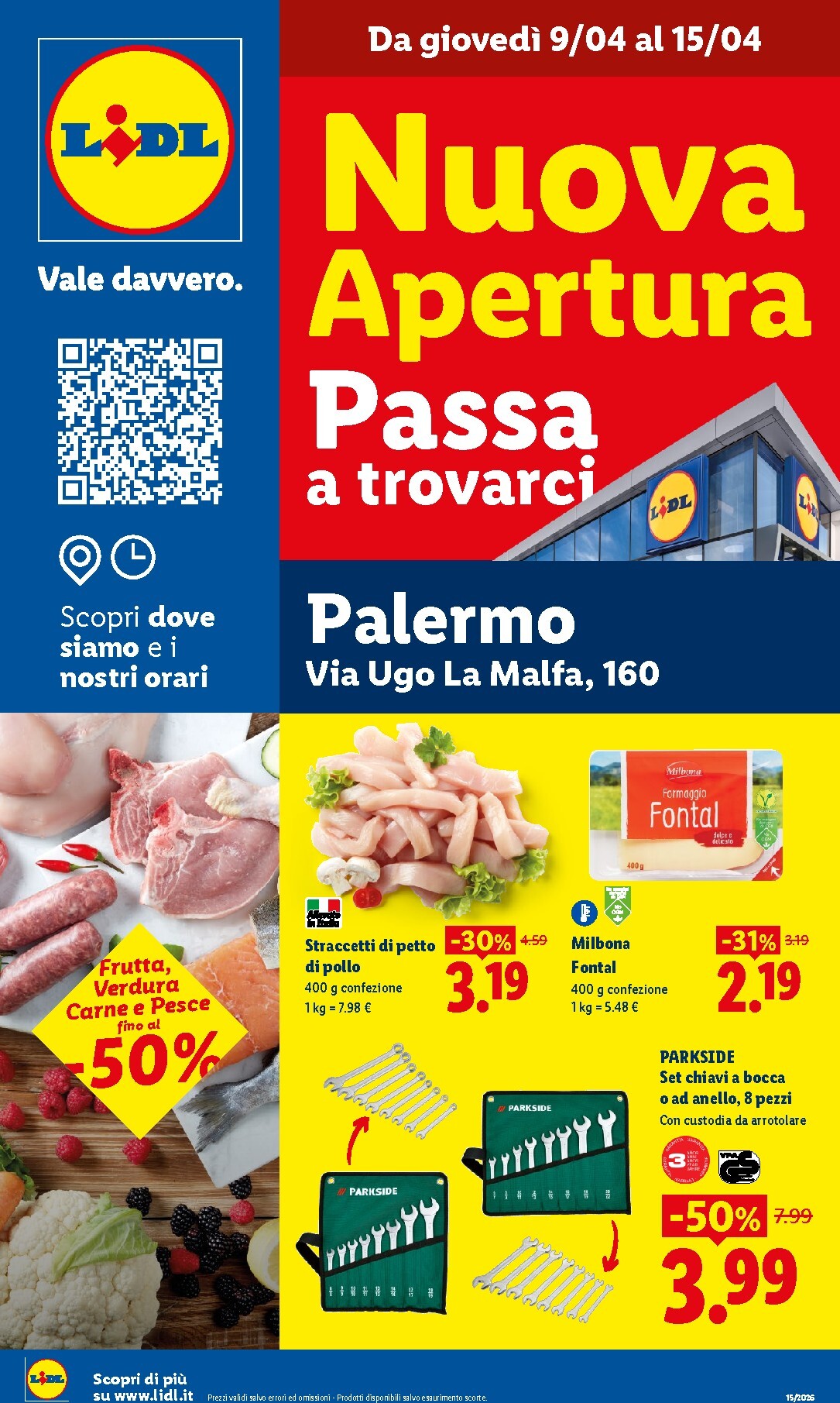 lidl - Volantino attuale di Lidl - Palermo valido dal giovedì 09/04/2026 al mercoledì 15/04/2026