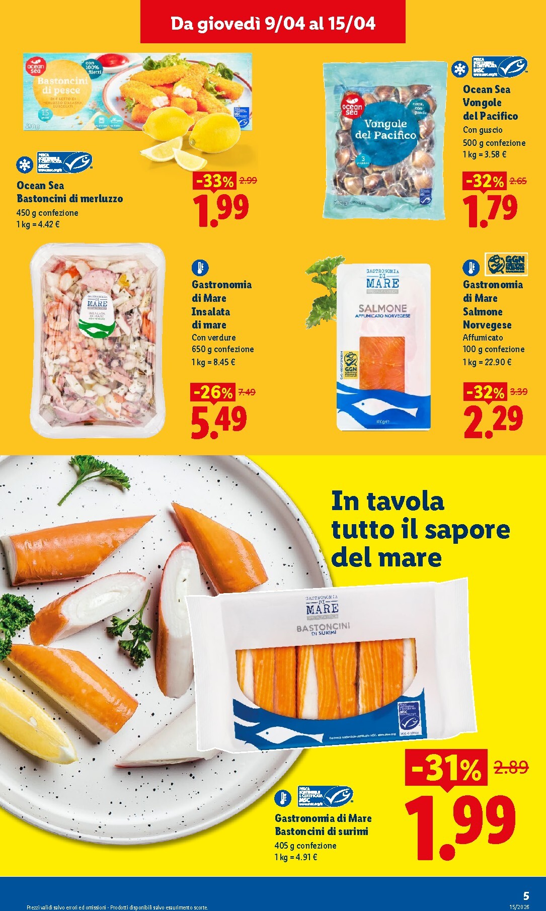 lidl - Volantino attuale di Lidl - Palermo valido dal giovedì 09/04/2026 al mercoledì 15/04/2026 - page: 5