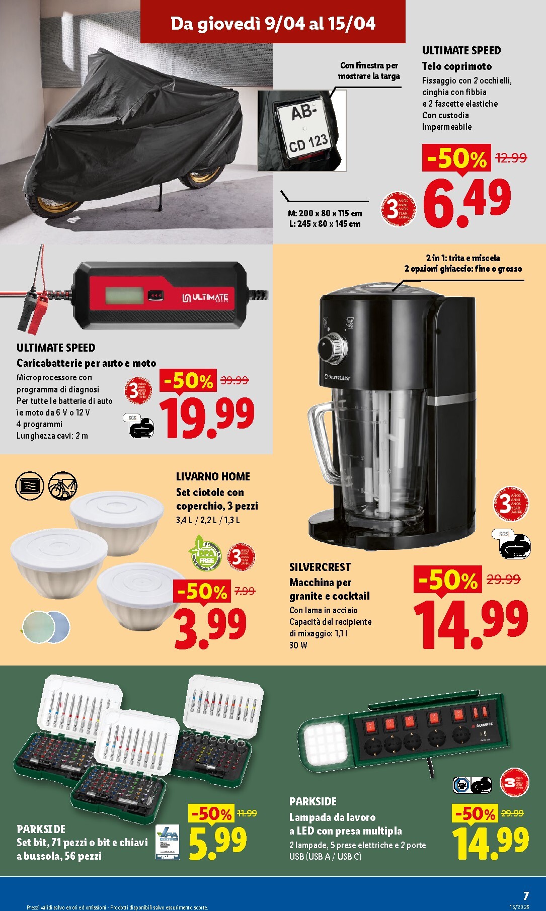 lidl - Volantino attuale di Lidl - Palermo valido dal giovedì 09/04/2026 al mercoledì 15/04/2026 - page: 7